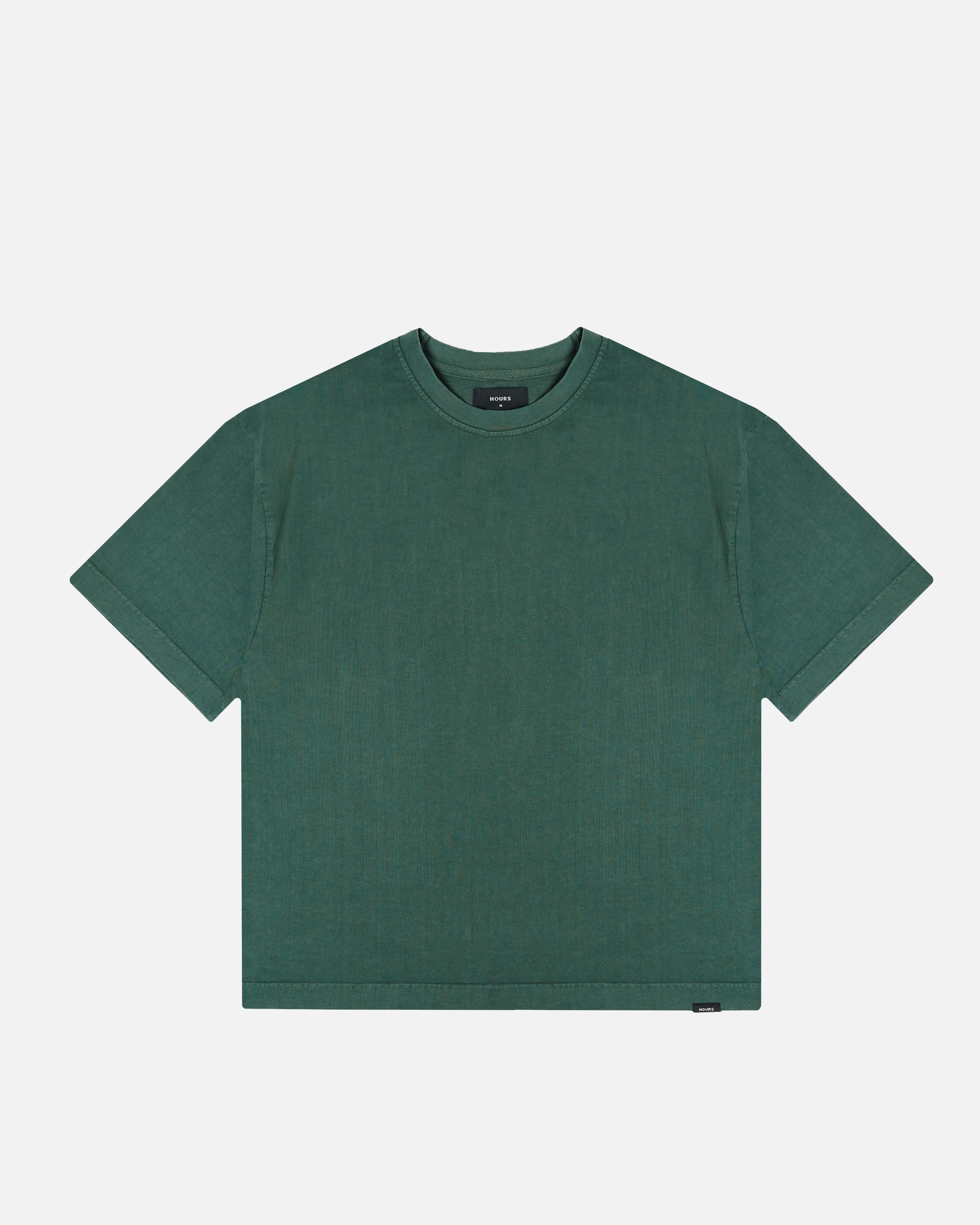 Drop Shoulder T-Shirt - Vintage Green