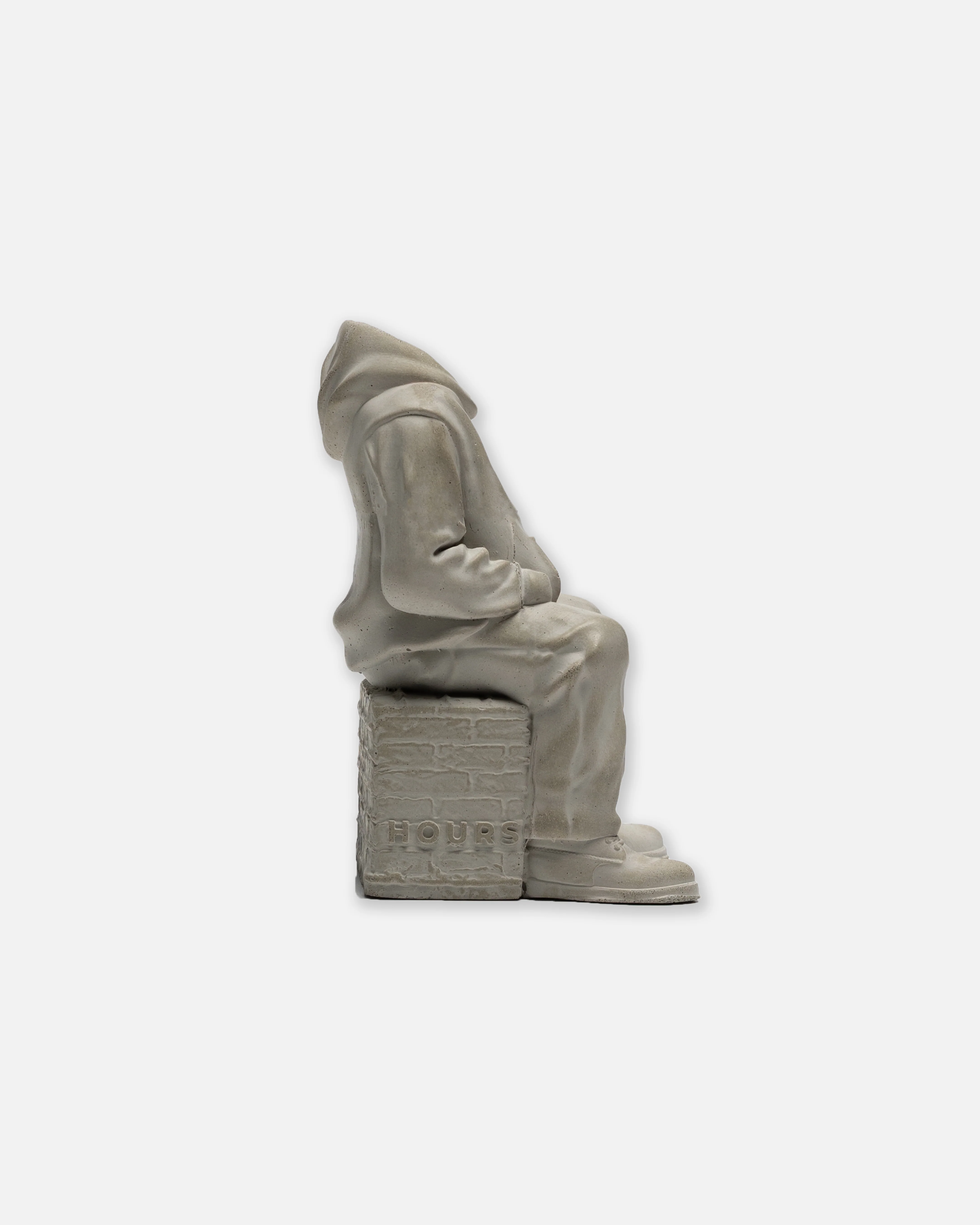 Hoodie Man Incense Holder - Concrete - Image 5