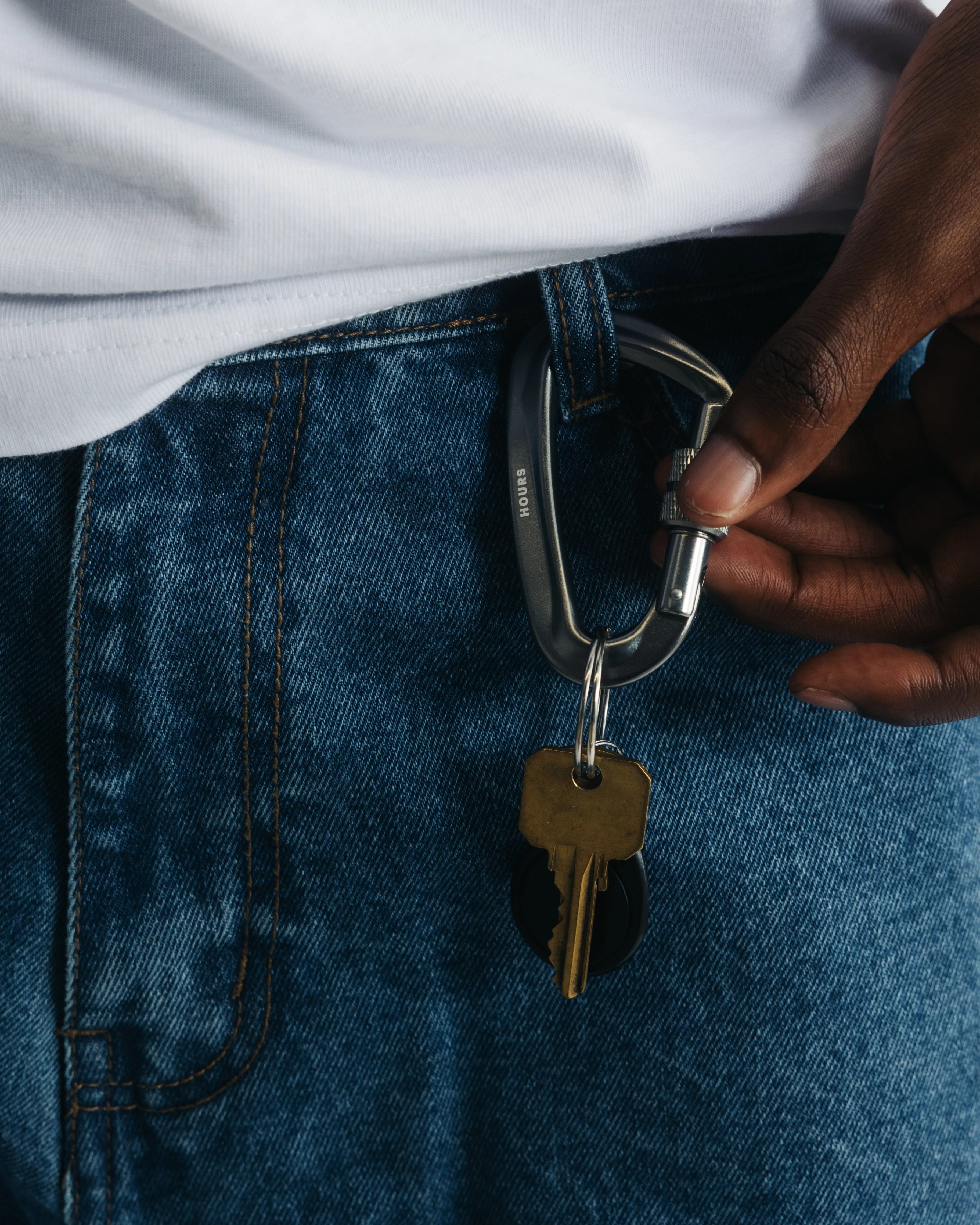 Hours Carabiner - Steele - Image 3