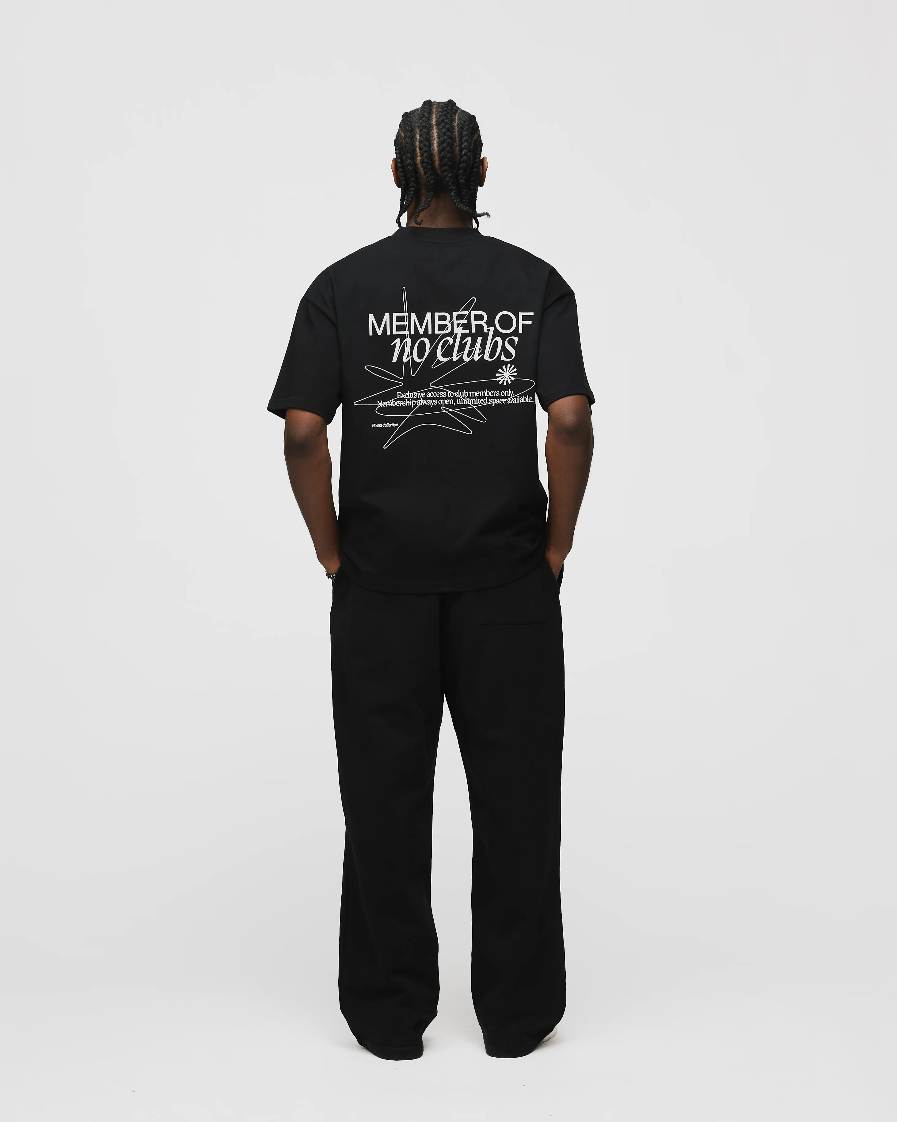 Hours International T-Shirt - Black - Image 8