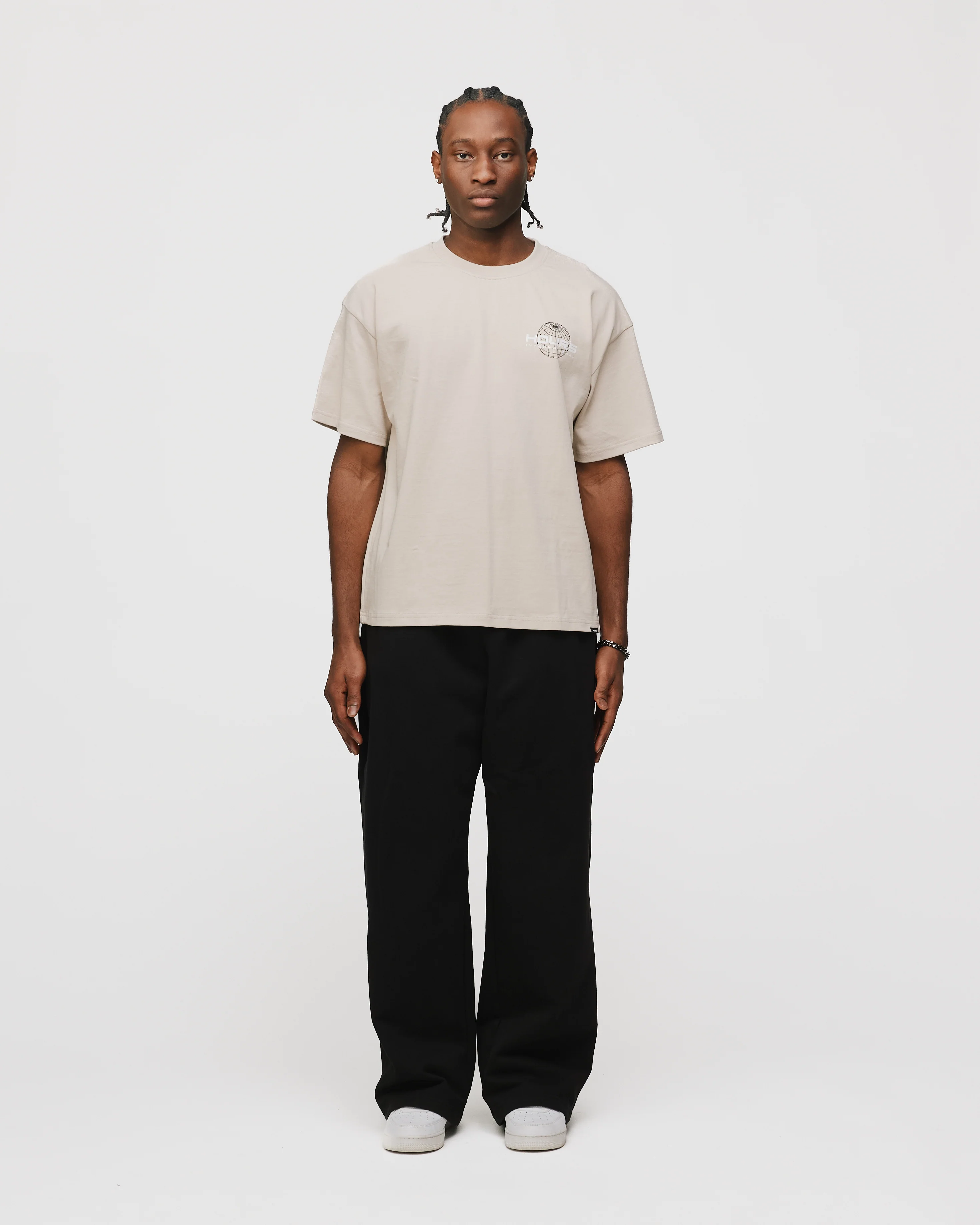 Hours International T-Shirt - Oatmeal - Image 2