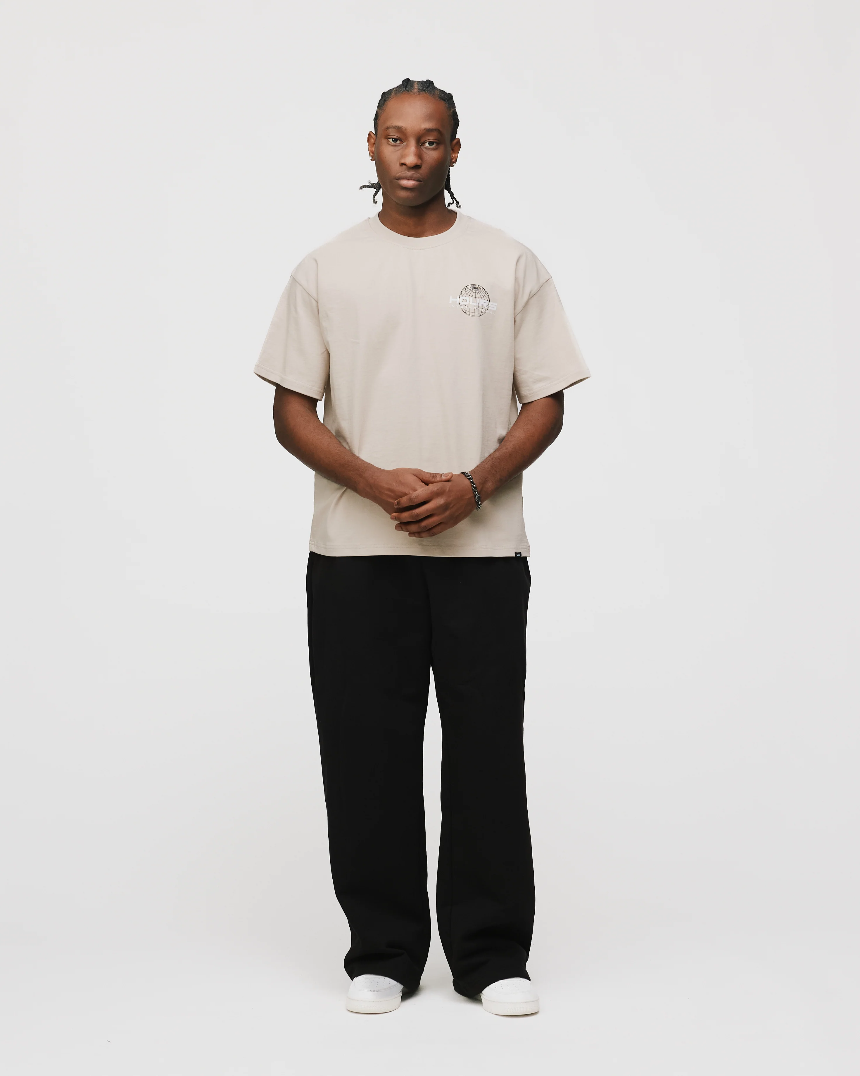 Hours International T-Shirt - Oatmeal - Image 5