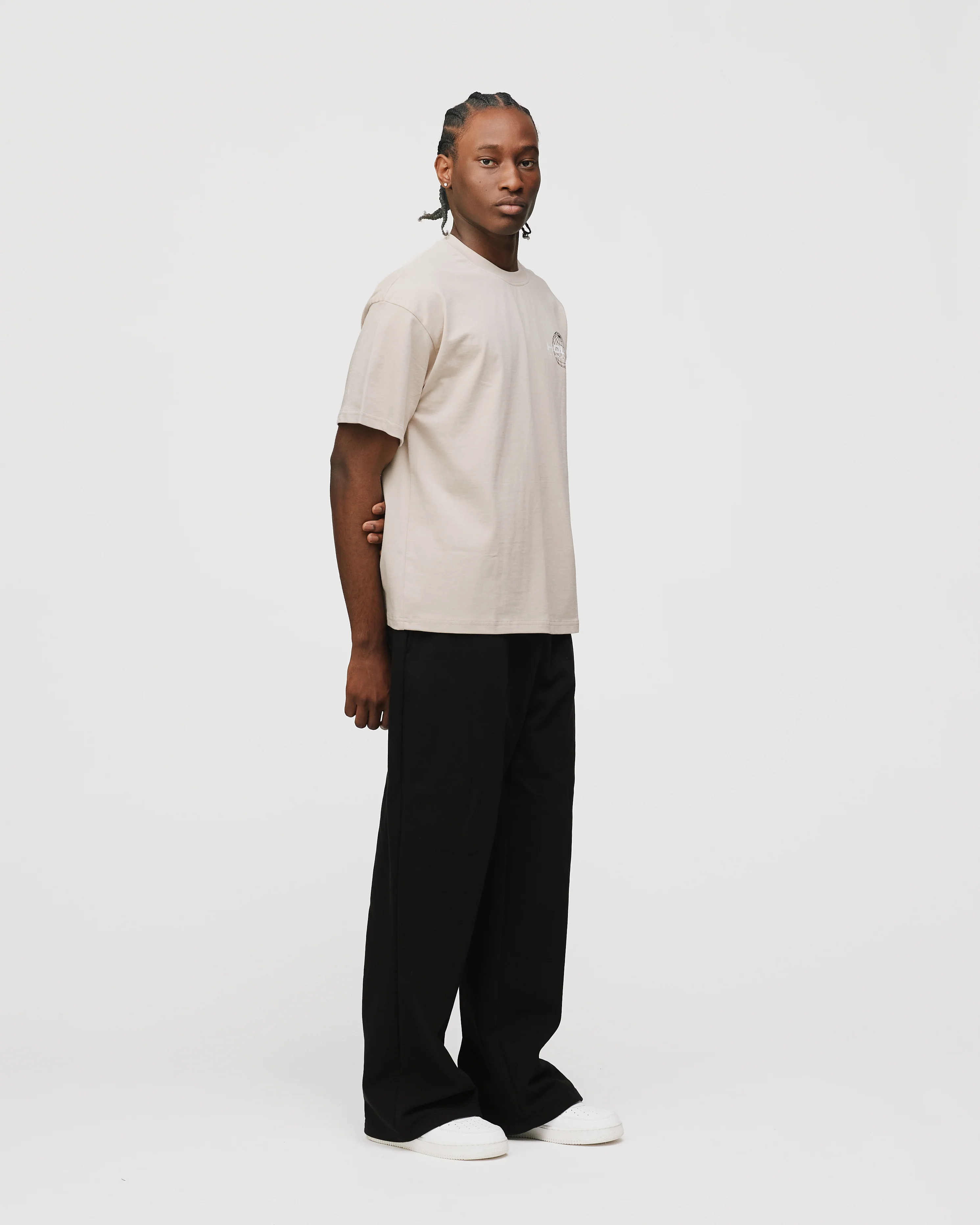 Hours International T-Shirt - Oatmeal - Image 6