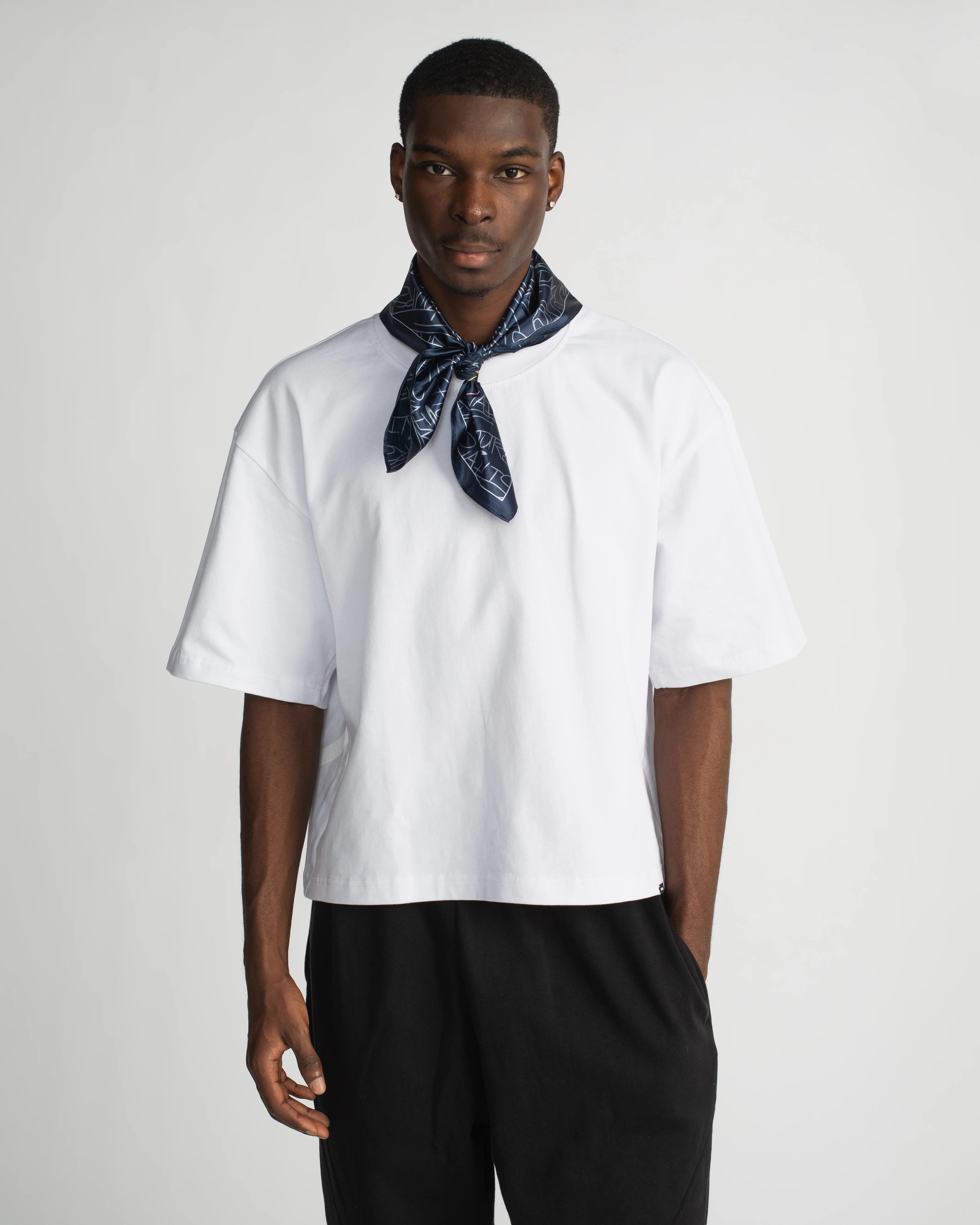 Hours x Saint Silk Bandana - Blue - Image 3