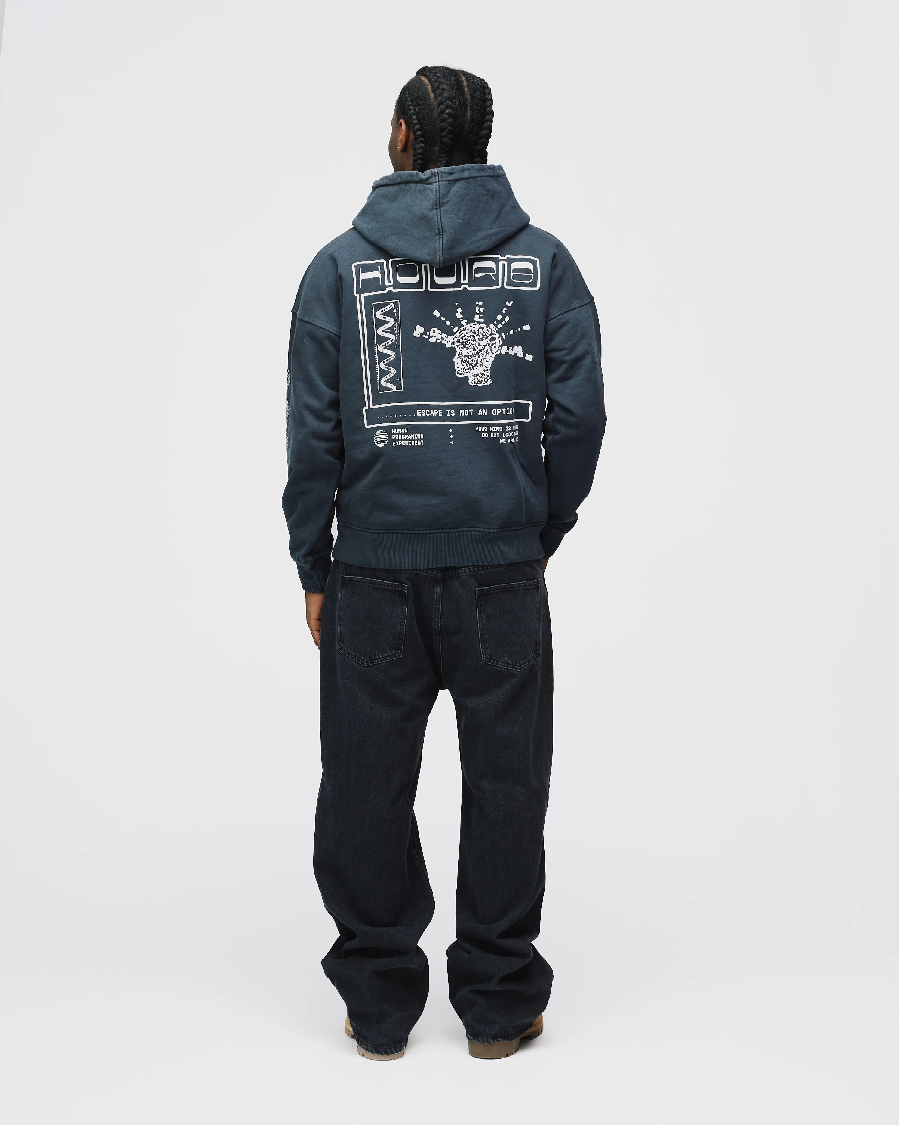 Mind Programming Hoodie - Vintage Black - Image 8