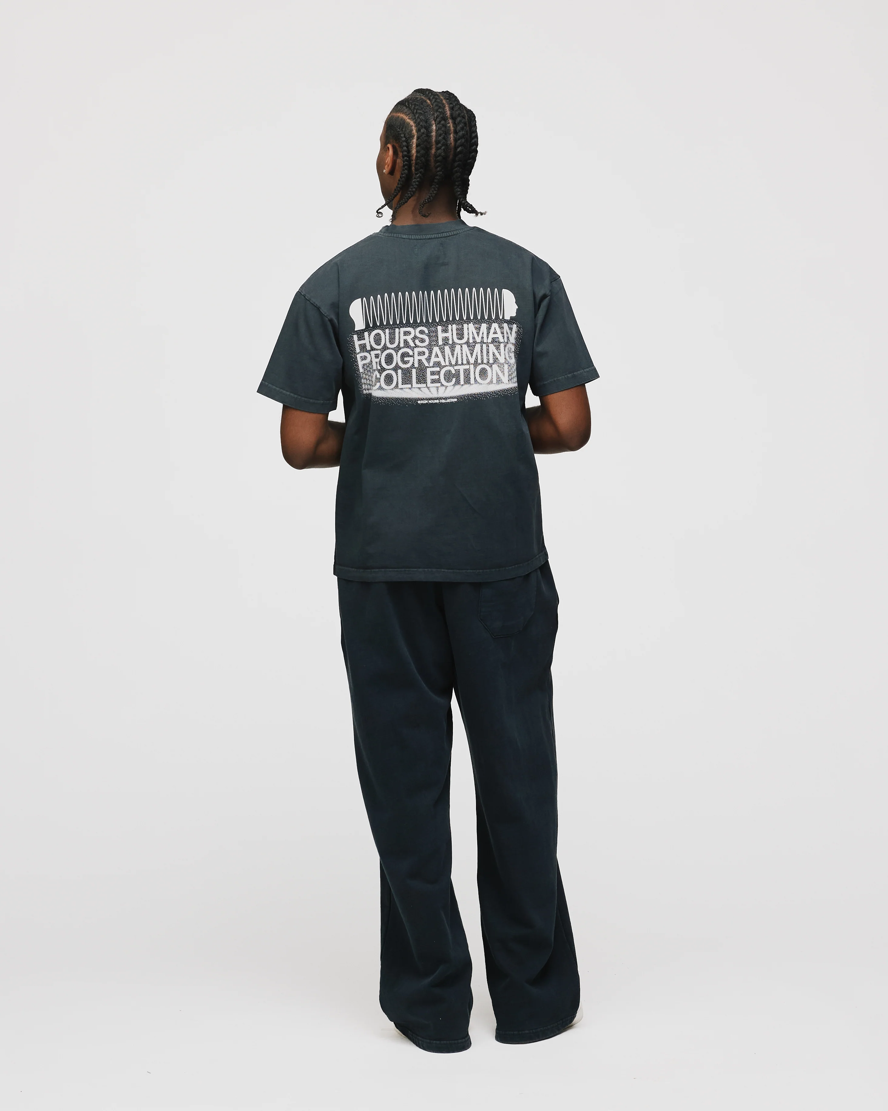 Human Programming T-Shirt - Vintage Black - Image 7