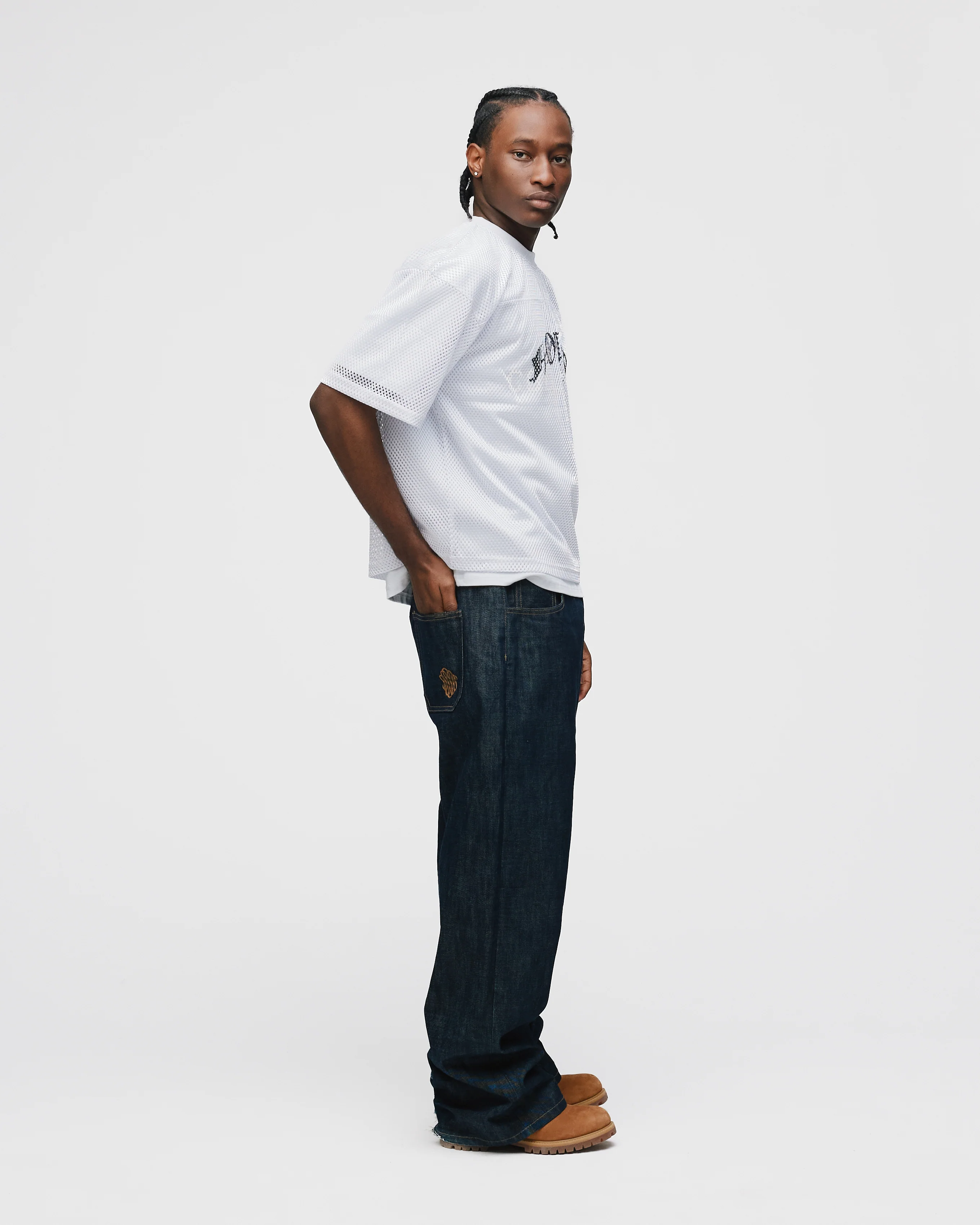 Mesh Jersey - White - Image 6