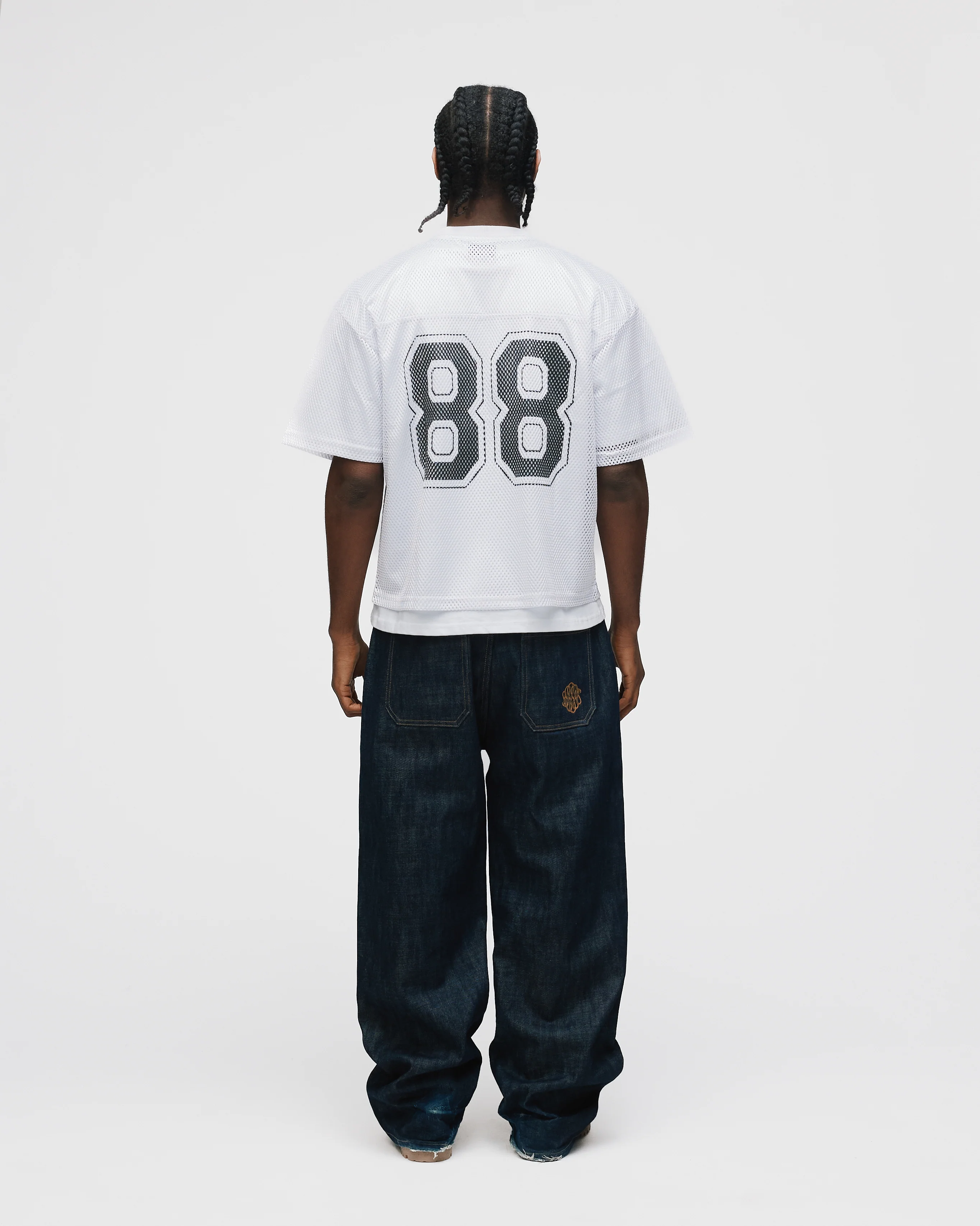 Mesh Jersey - White - Image 7