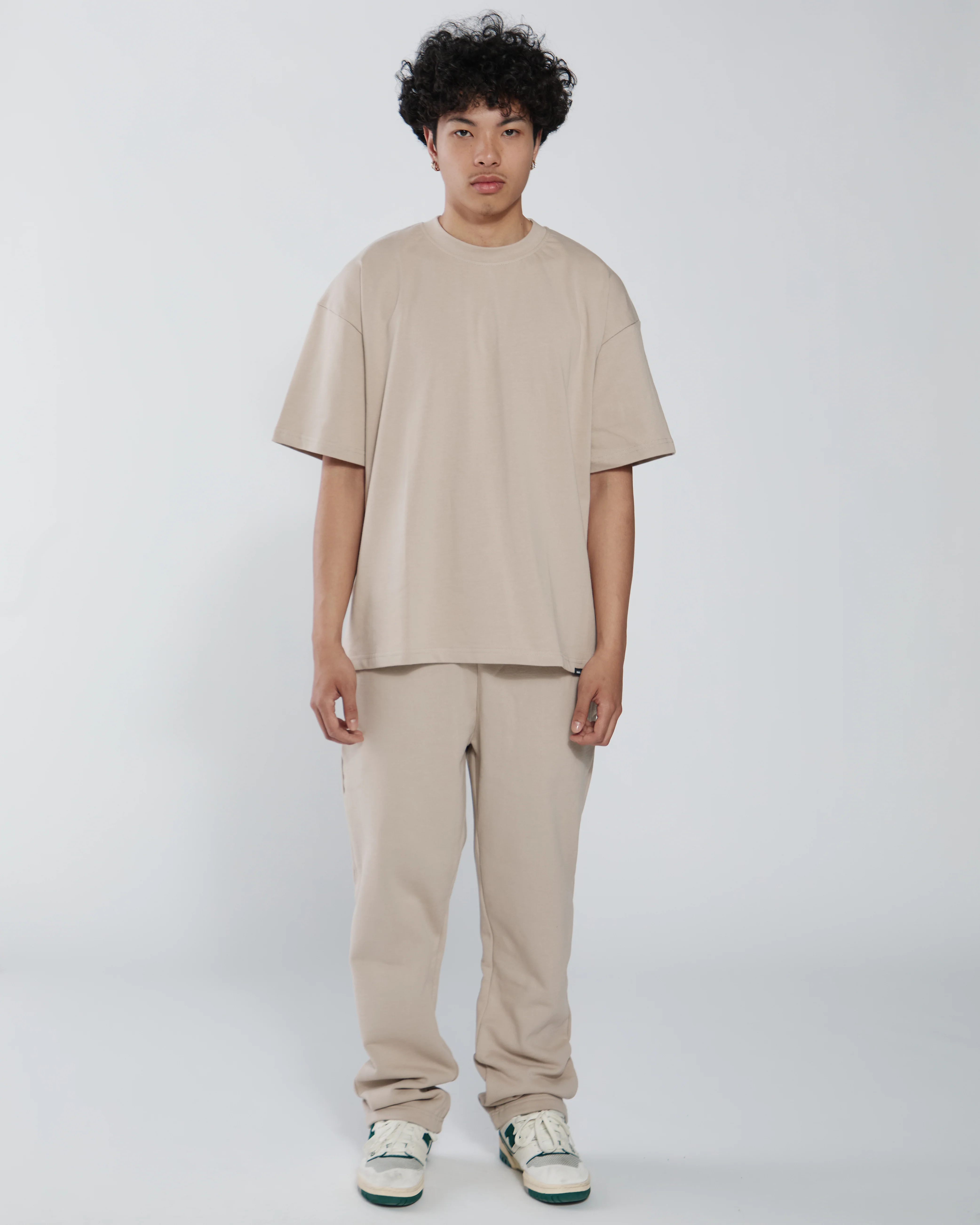 Open Bottom Sweatpants - Desert - Image 2