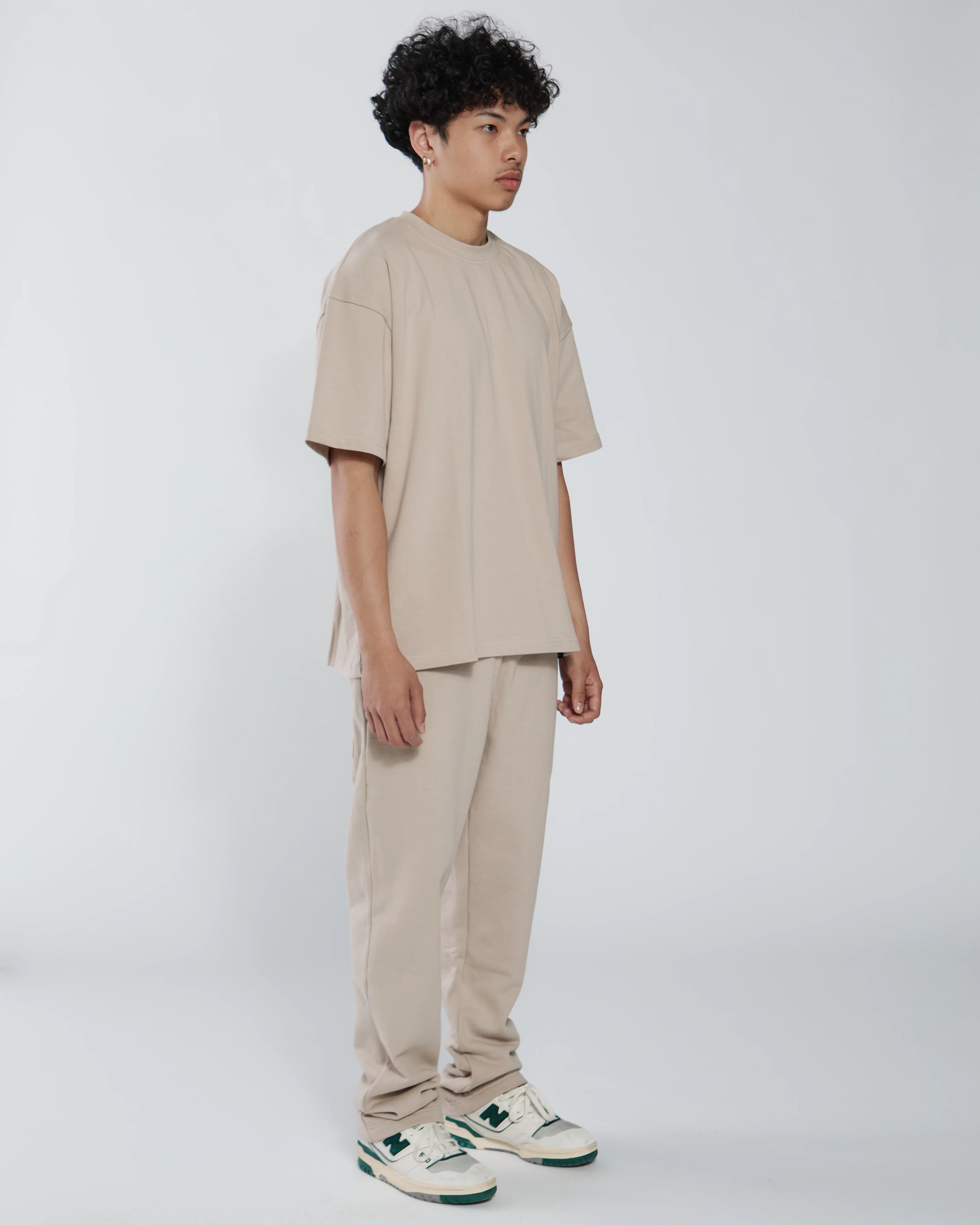 Open Bottom Sweatpants - Desert - Image 3