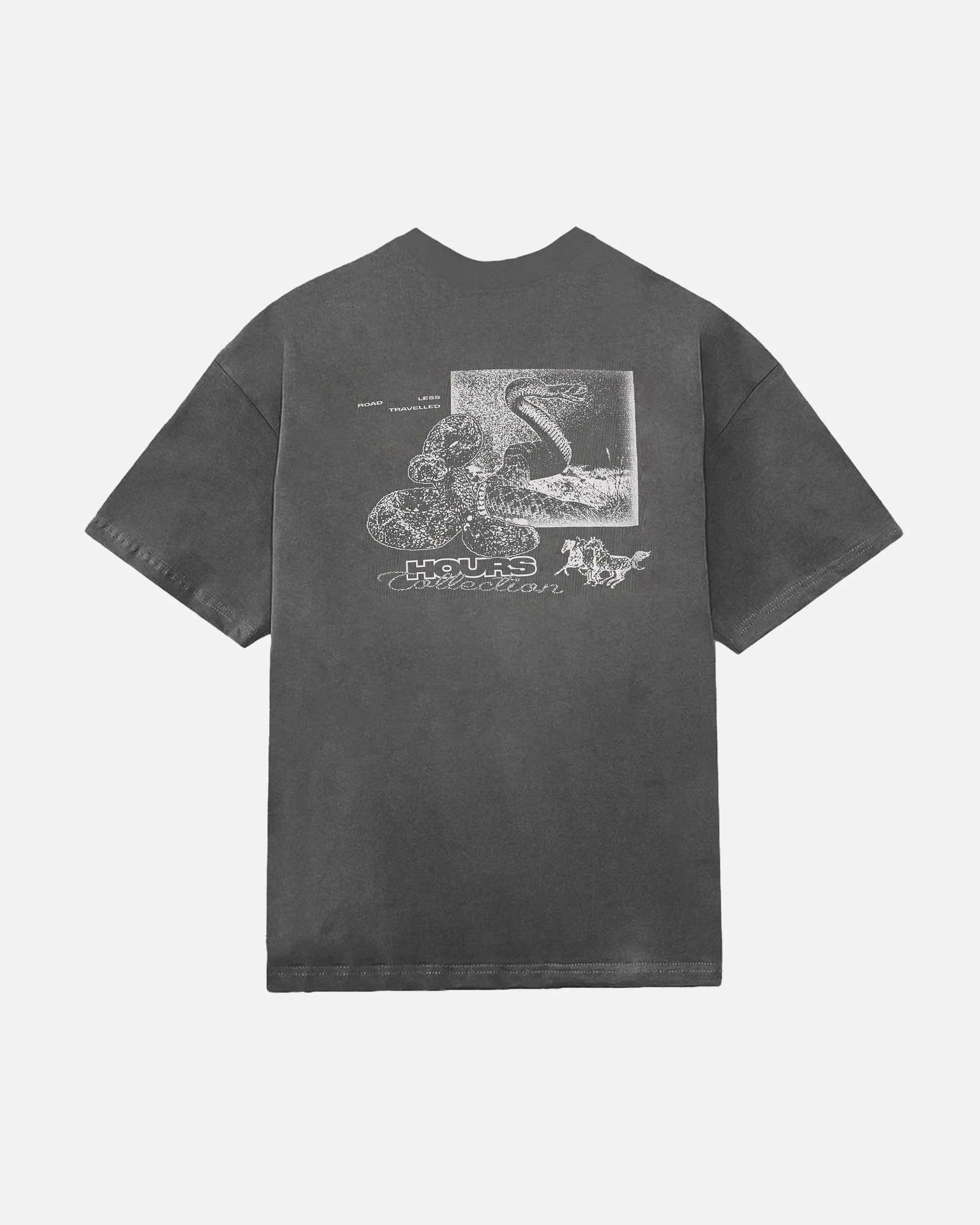 Outlaw Cropped T-Shirt - Vintage Grey
