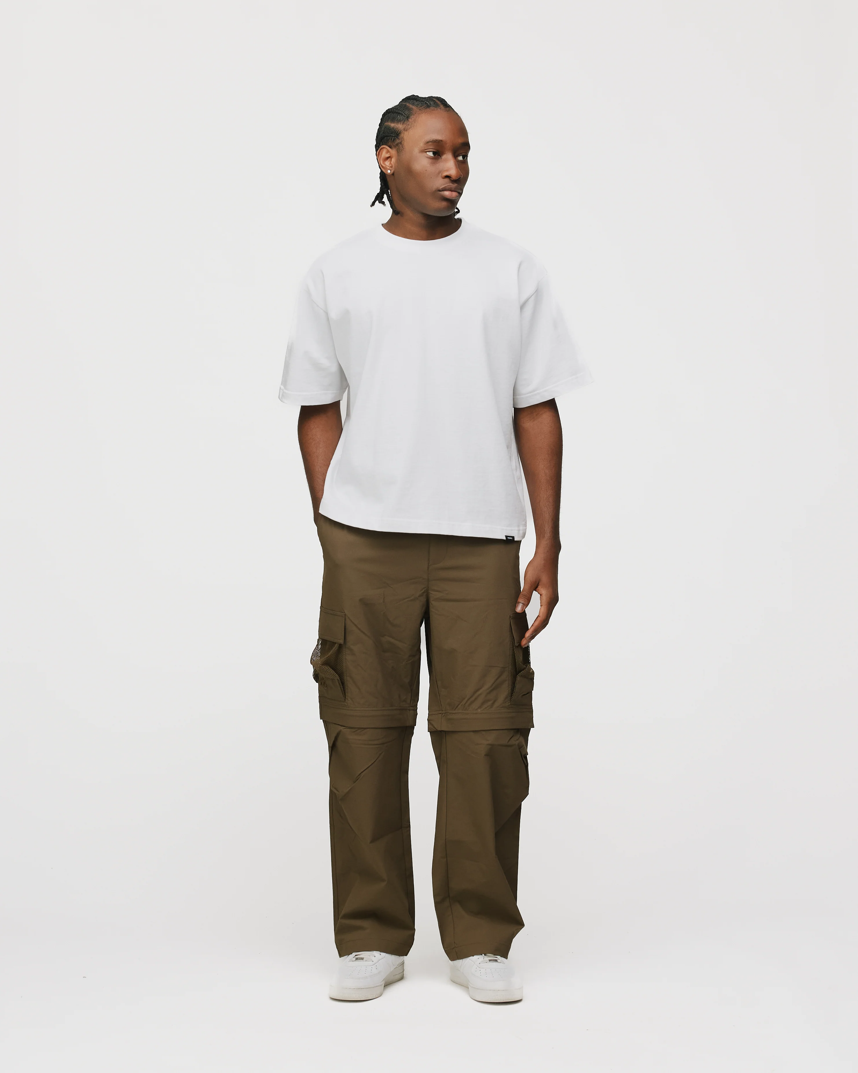 Convertible Cargo Pant - Brown - Image 4