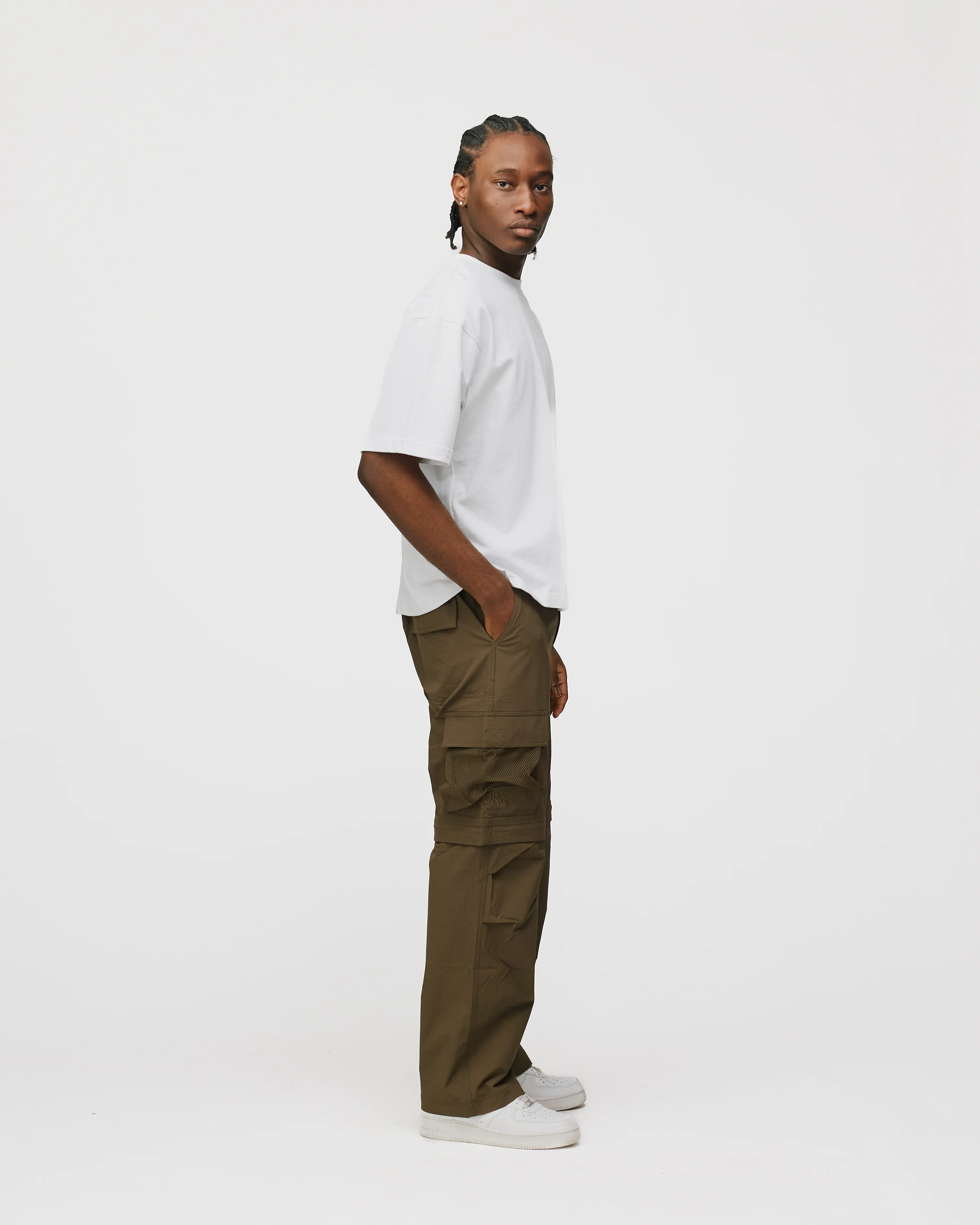 Convertible Cargo Pant - Brown - Image 6