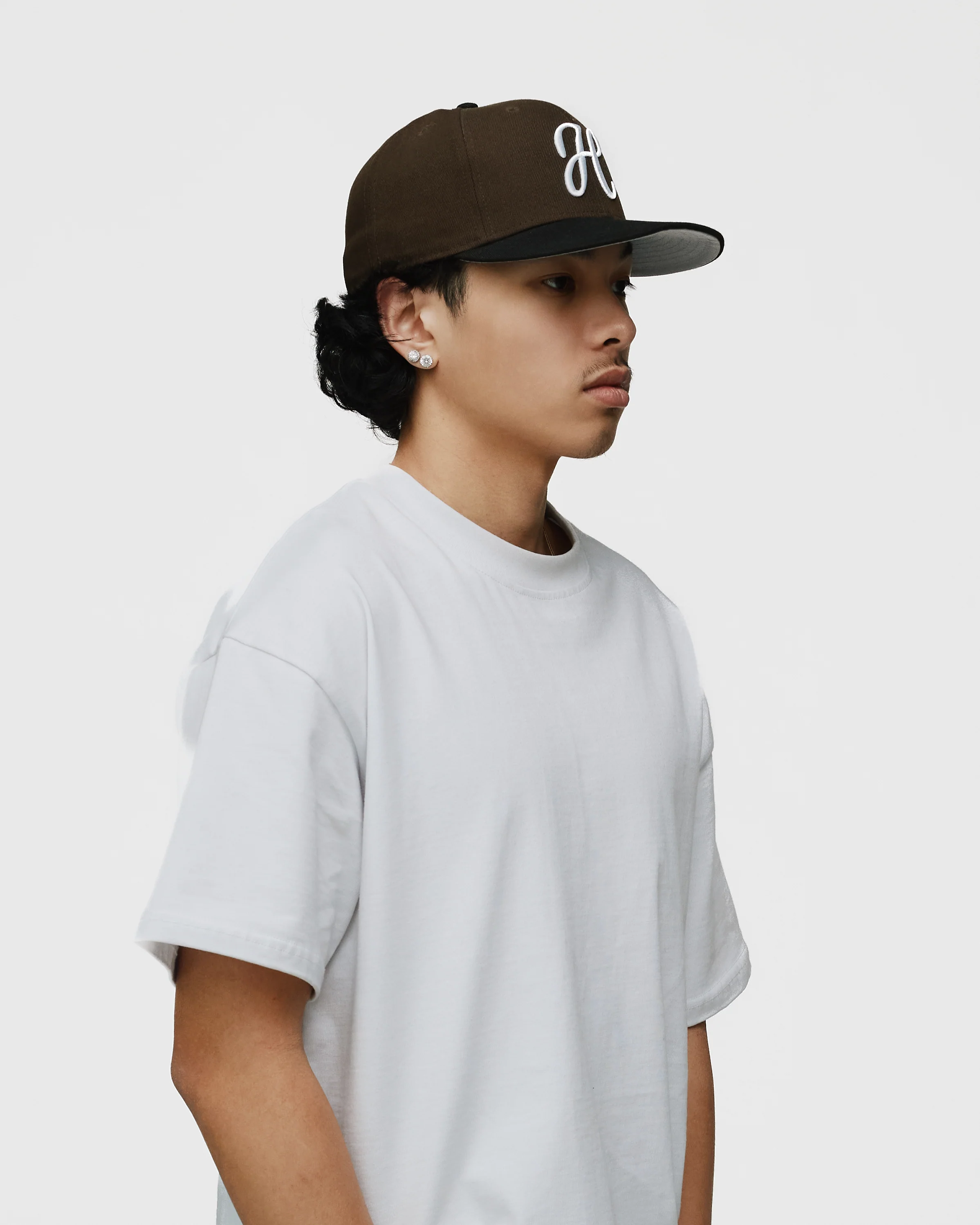 Signature New Era Fitted - Brown/Black - Image 3