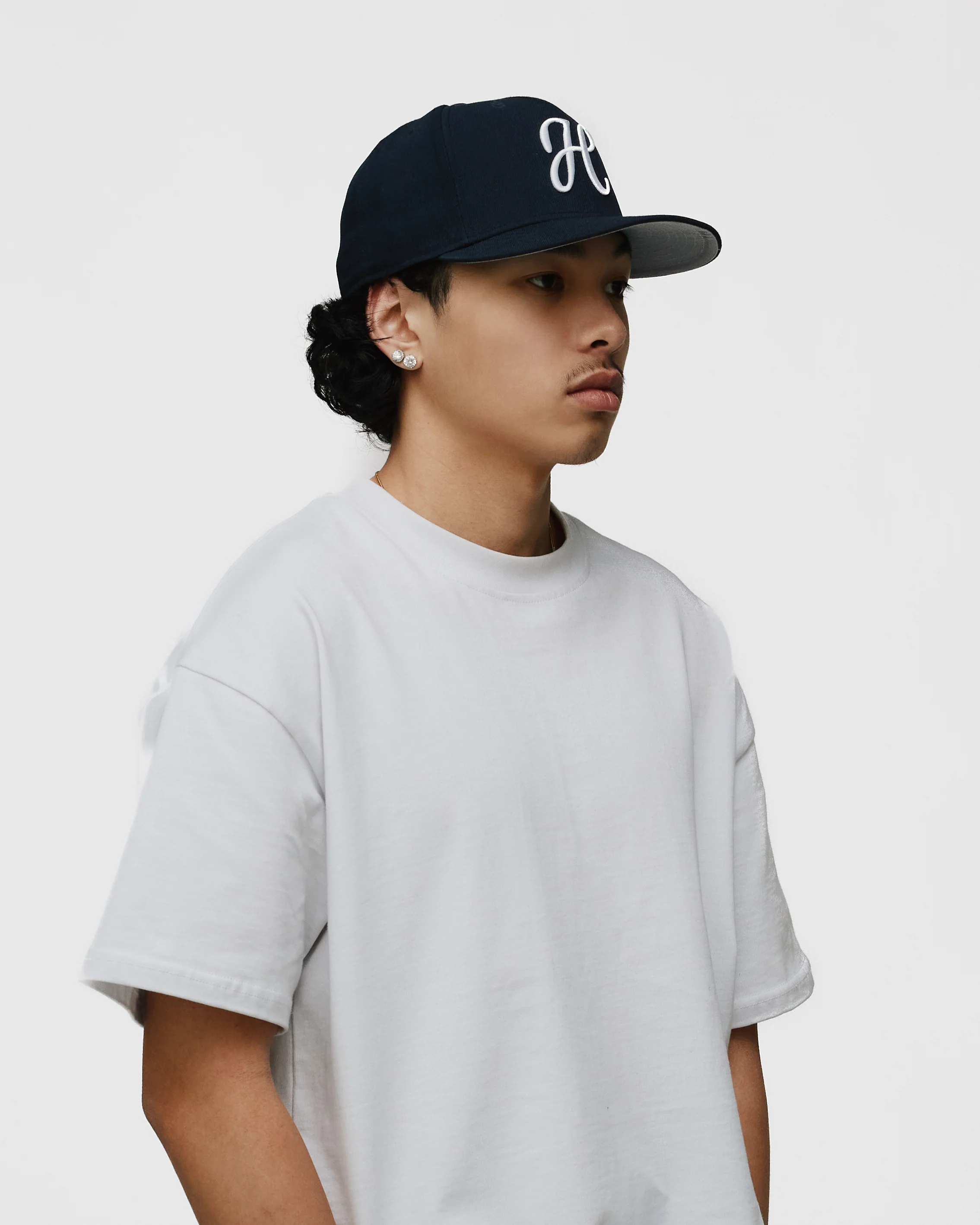 Signature New Era Fitted - Navy - Image 3