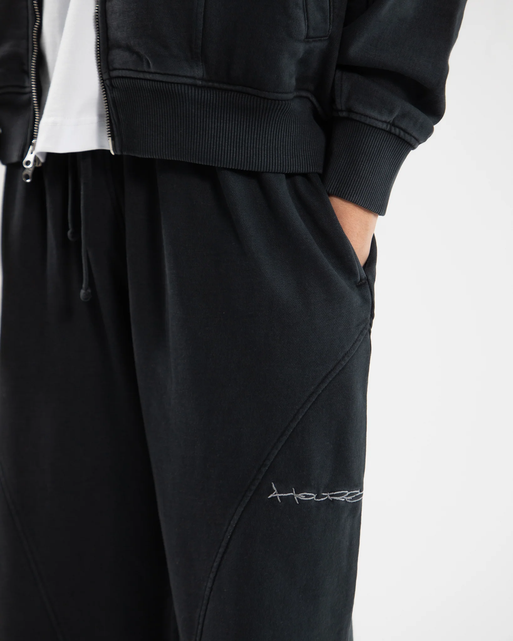 Signature Baggy Sweatpants - Vintage Black - Image 5
