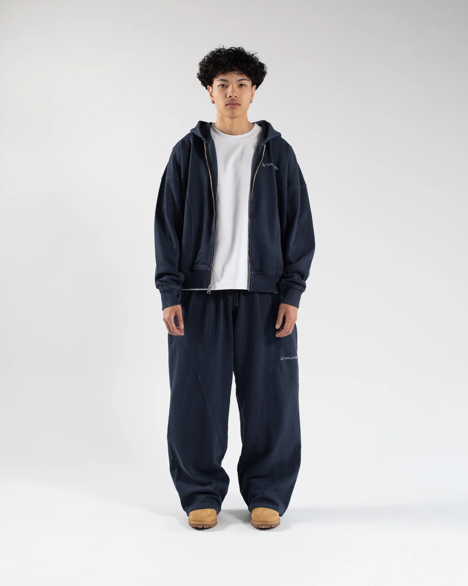 Signature Baggy Sweatpants - Vintage Navy - Image 2