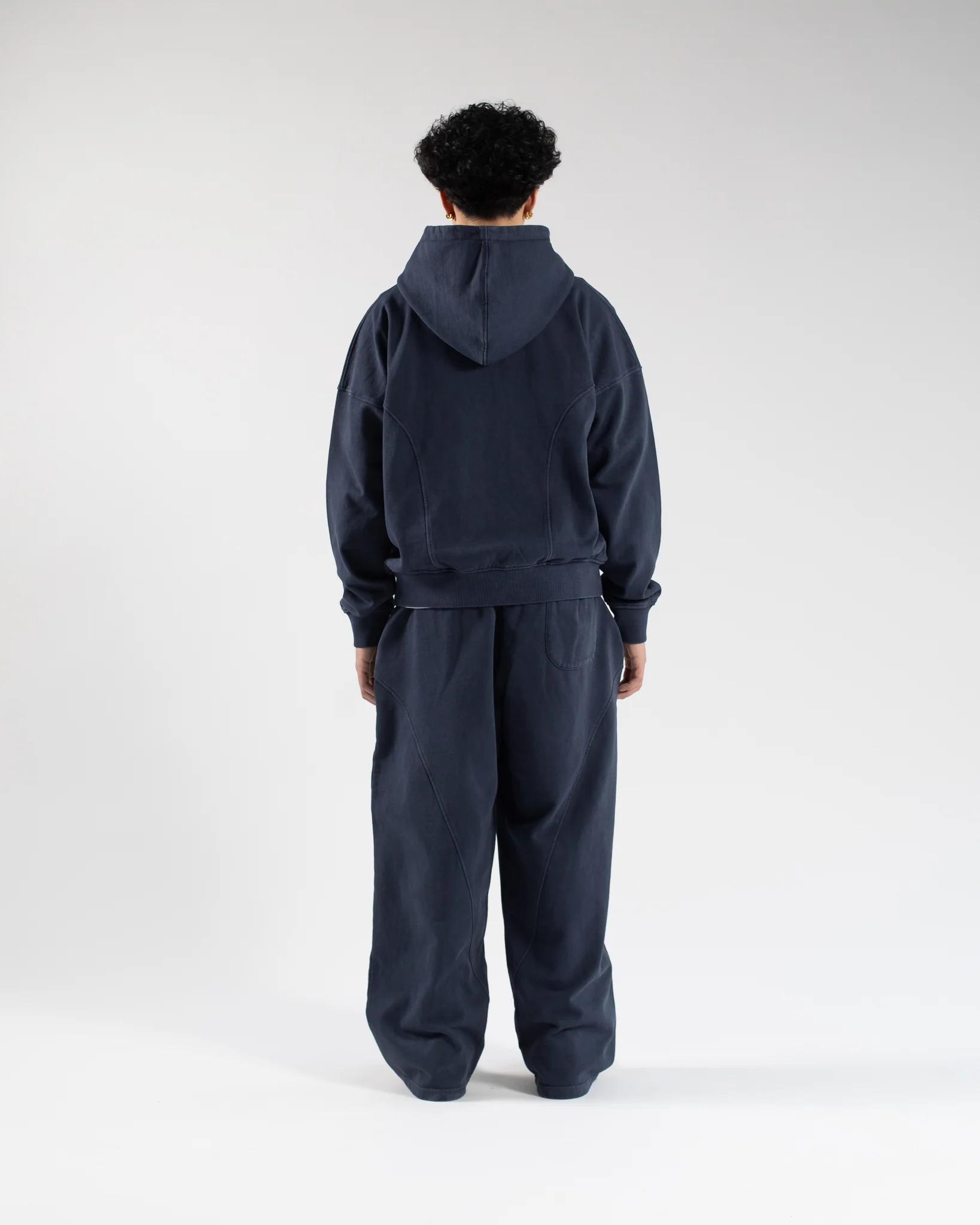 Signature Baggy Sweatpants - Vintage Navy - Image 4