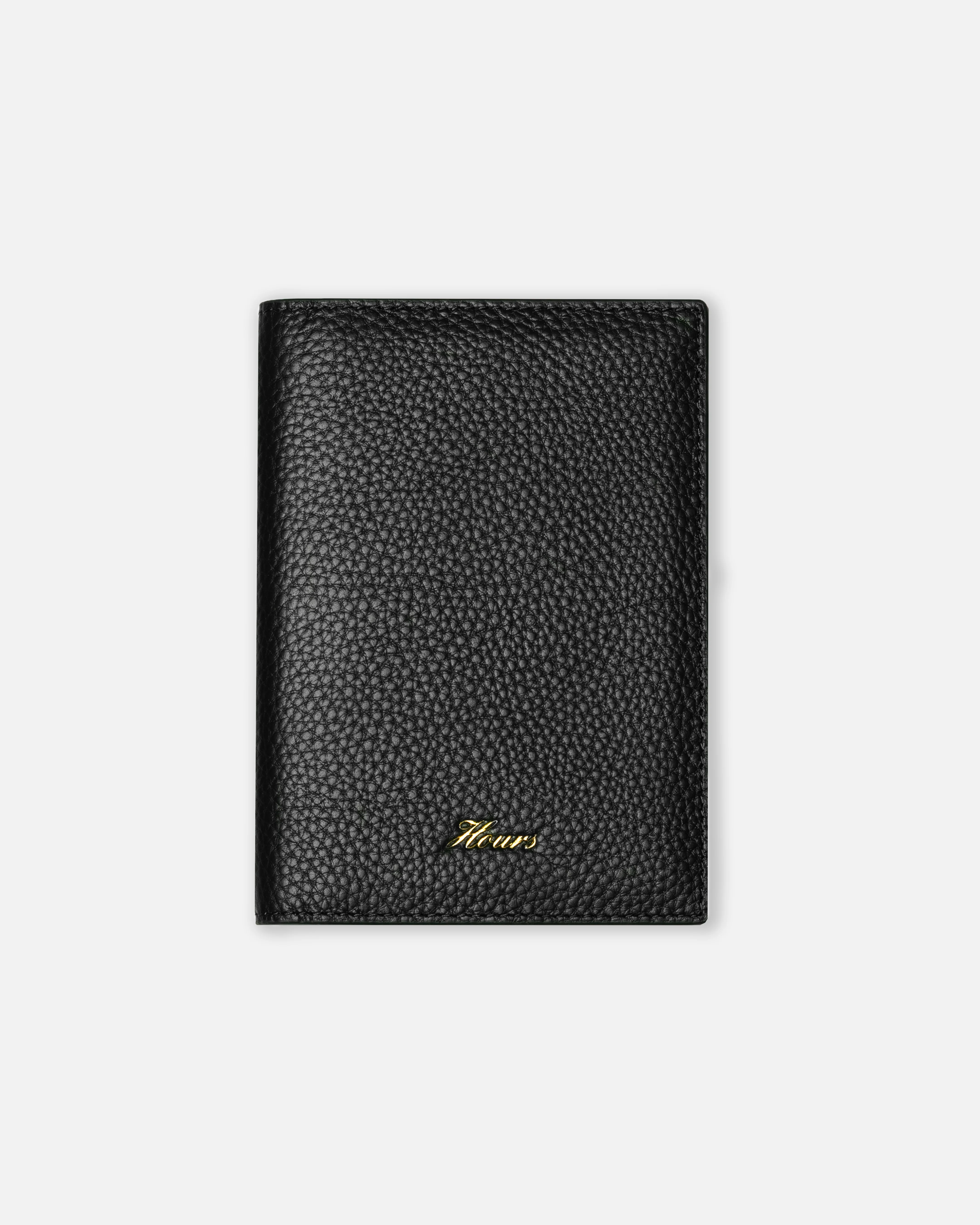 Signature Passport Holder - Black