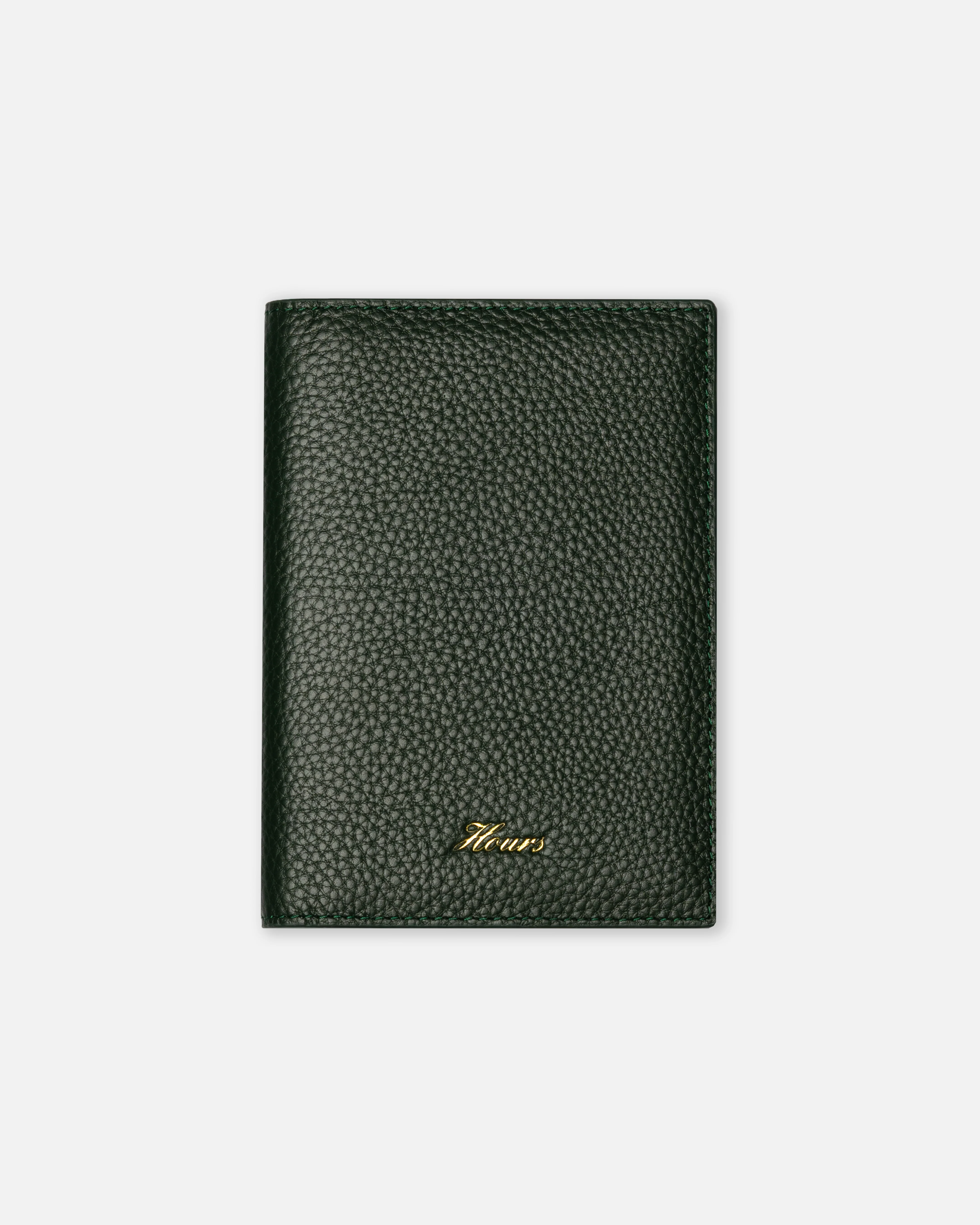 Signature Passport Holder - Forest Green