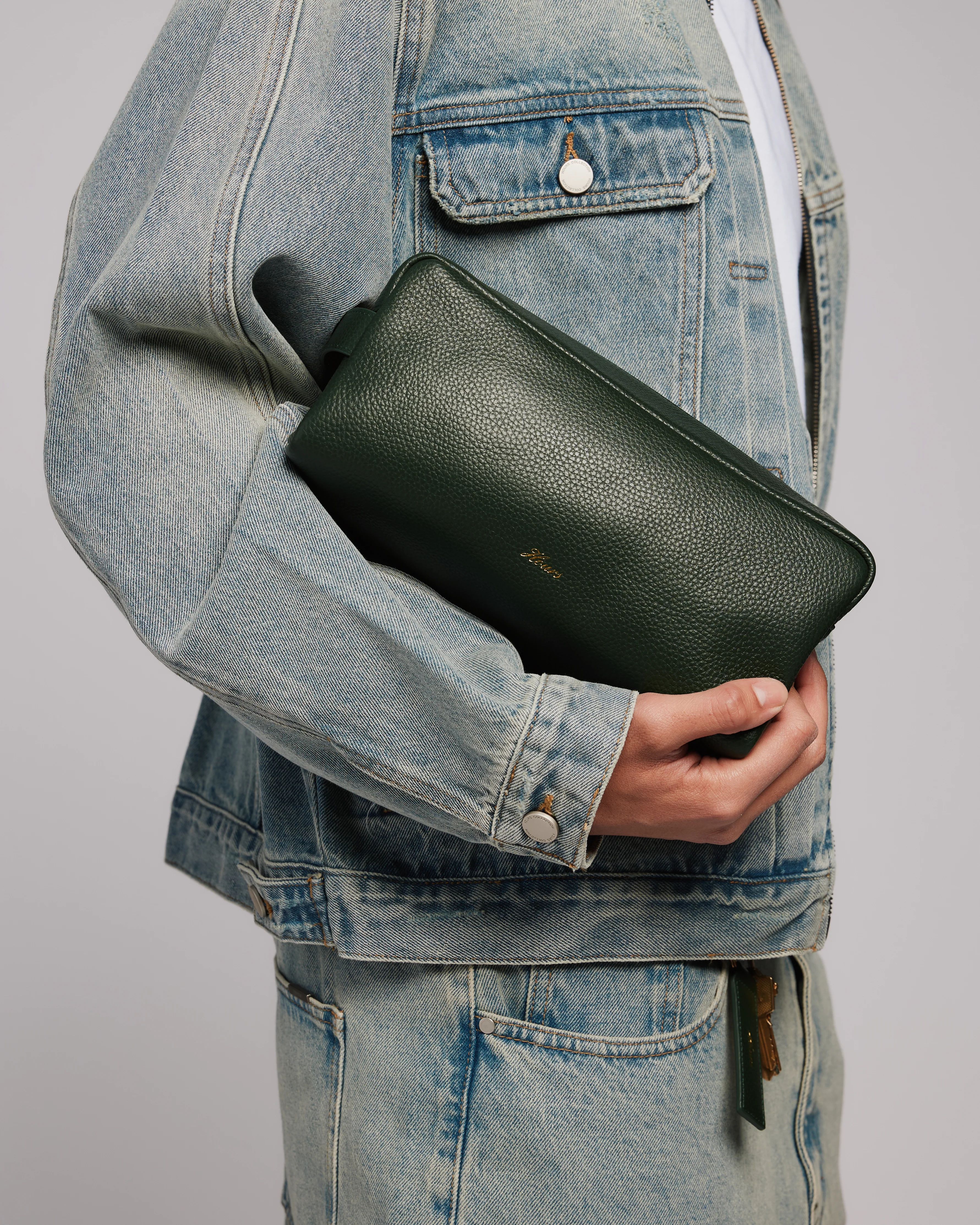 Signature Travel Bag - Forest Green - Image 2
