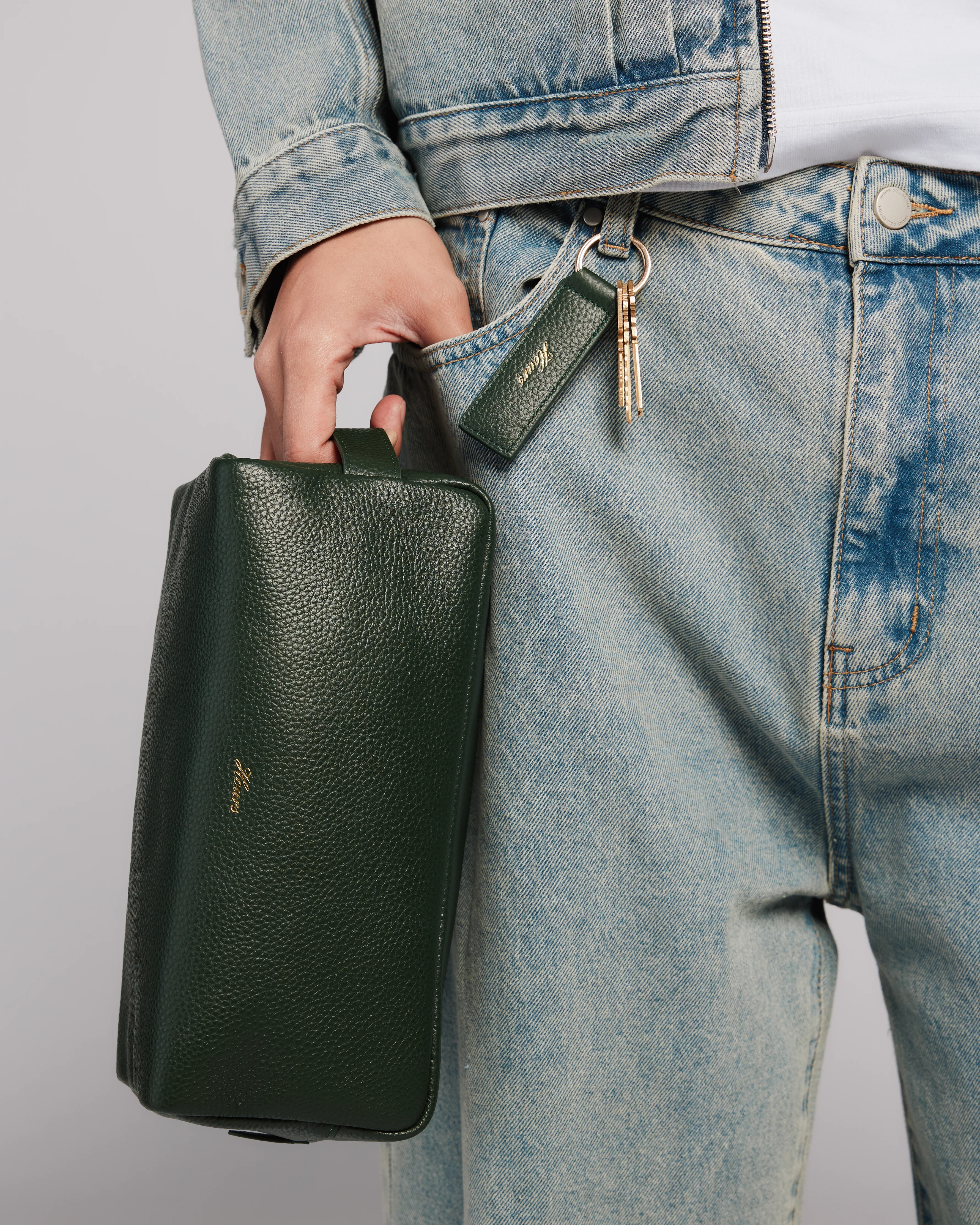 Signature Travel Bag - Forest Green - Image 4