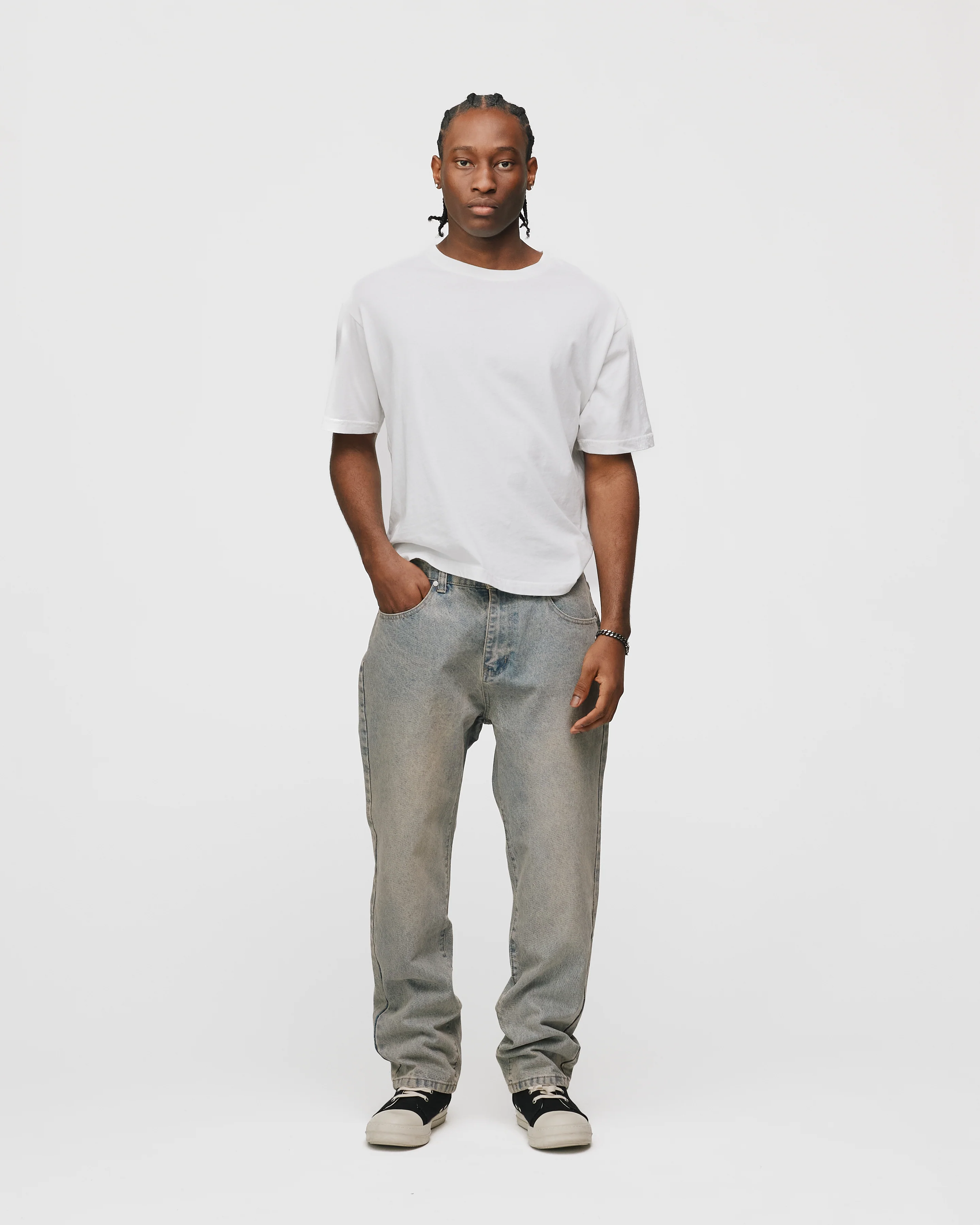 Slim Denim Pants - Desert Wash - Image 4