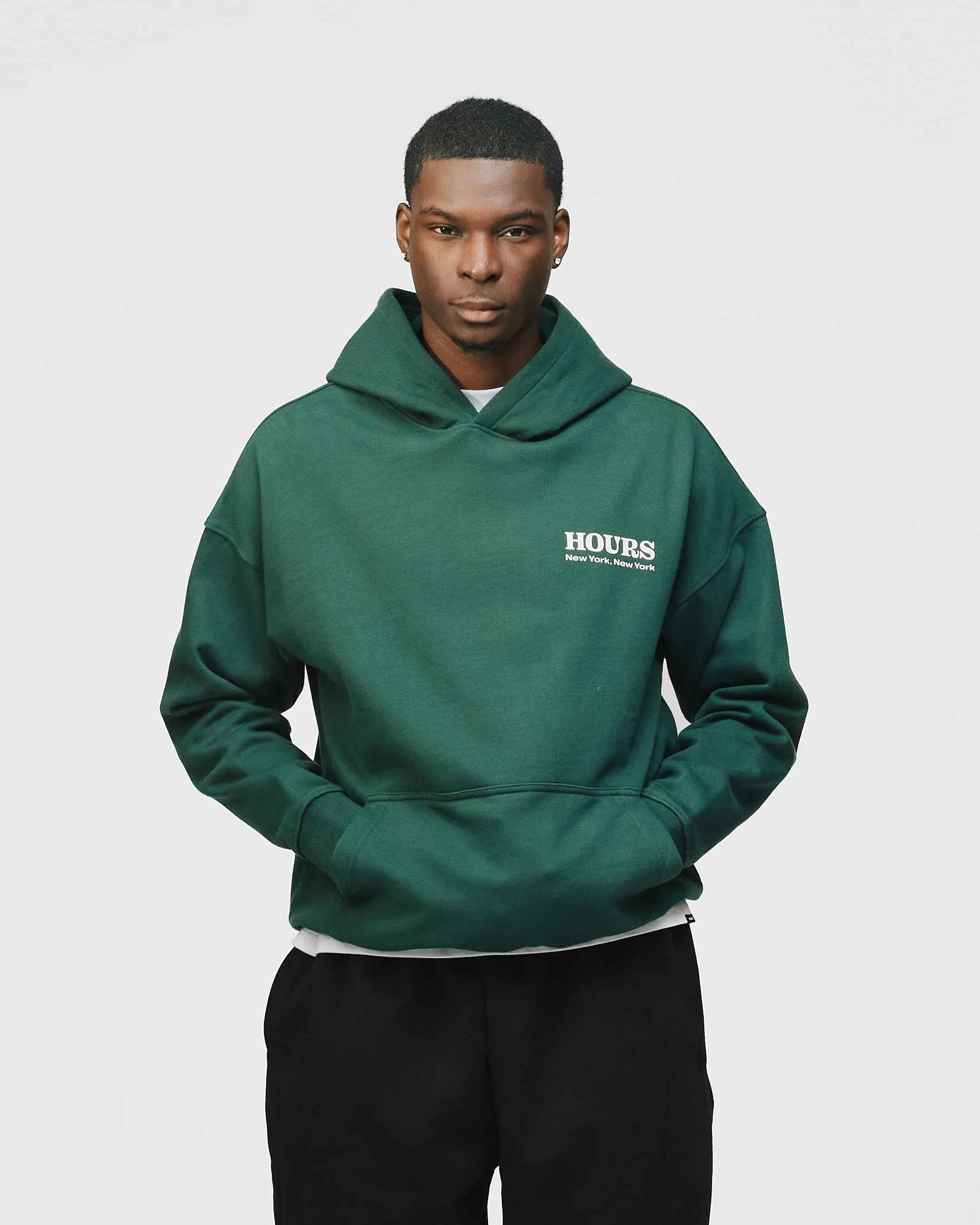The World is Yours Hoodie - Forest Green - Image 4