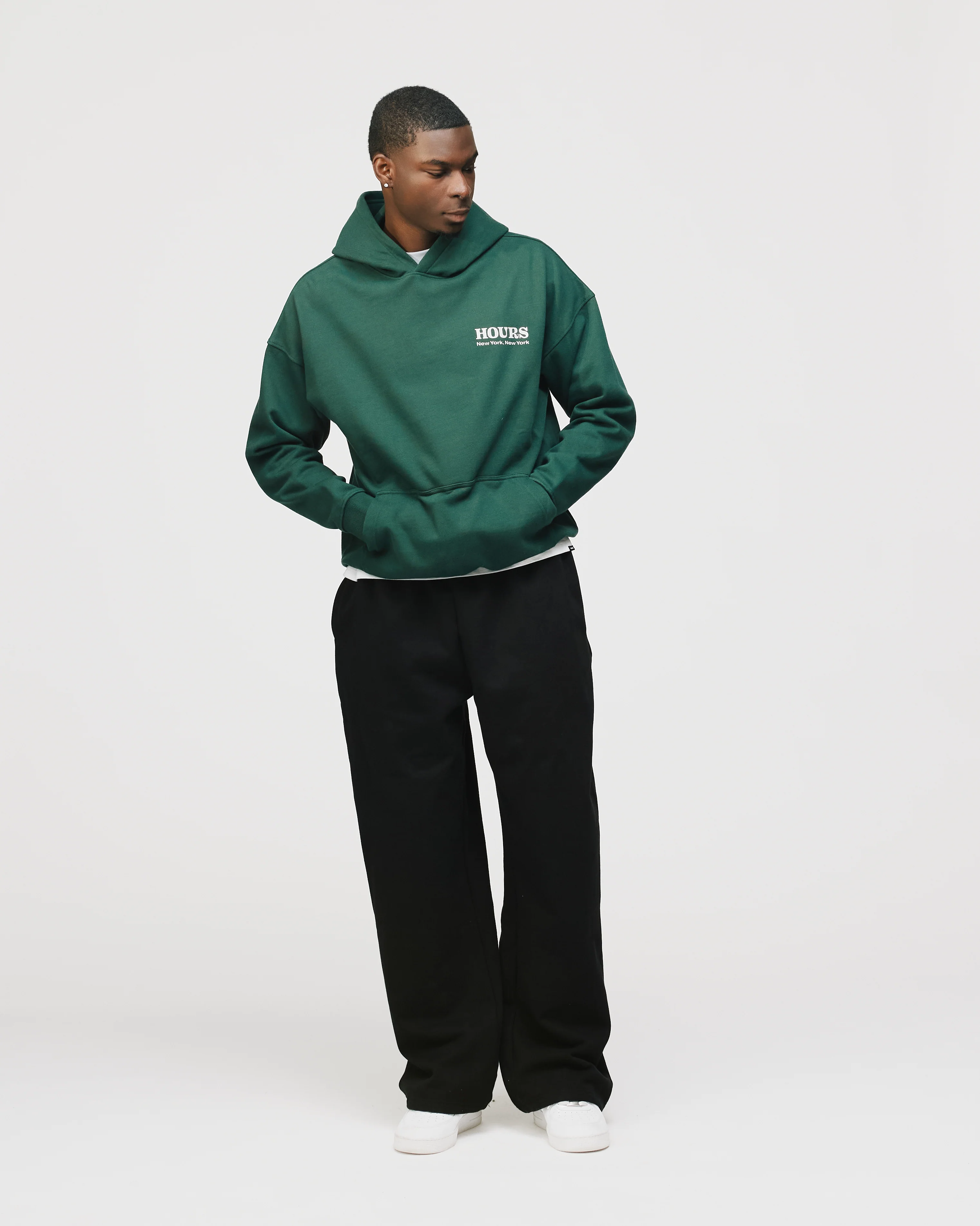 The World is Yours Hoodie - Forest Green - Image 5