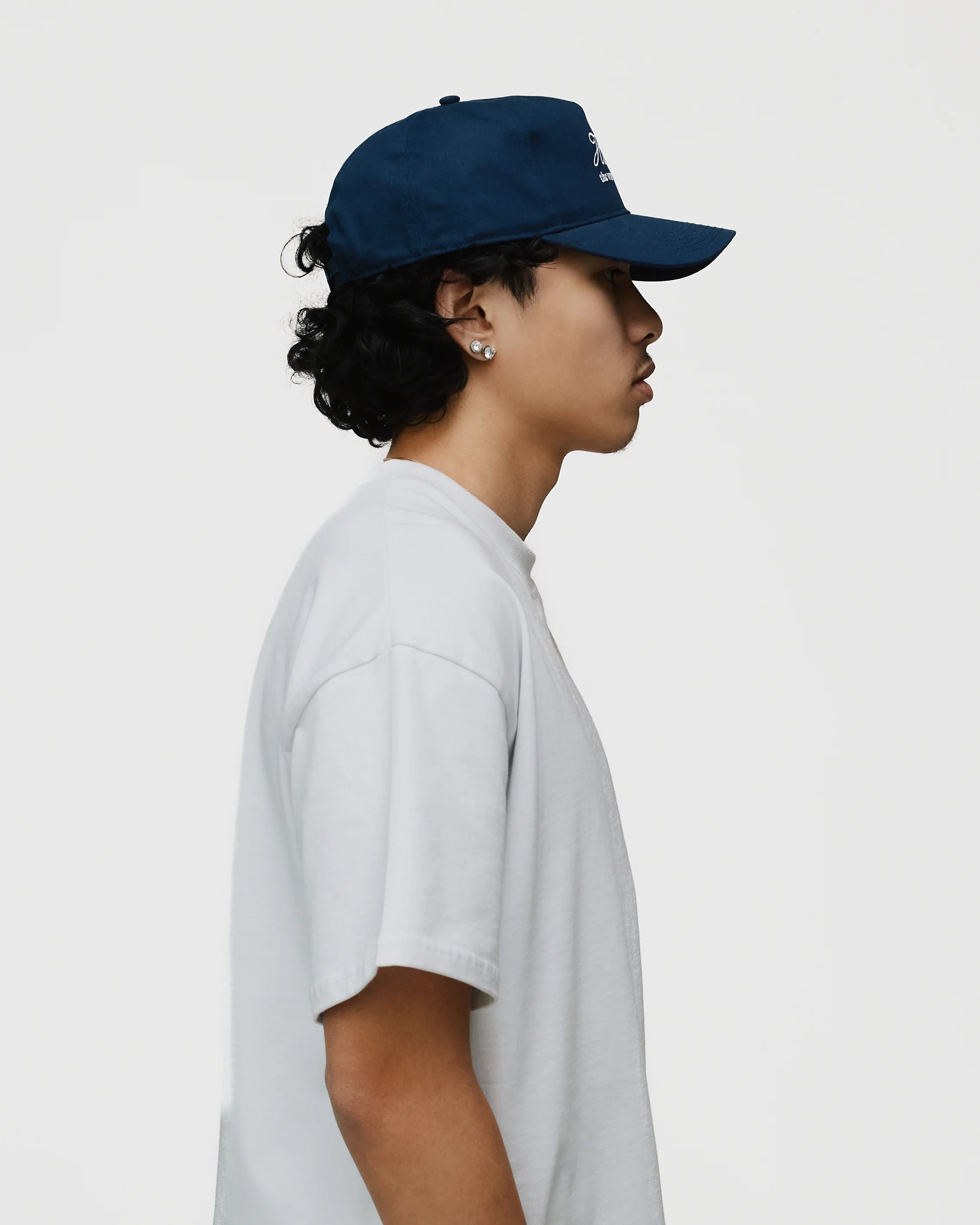 The World is Yours Snapback - Navy - Image 4