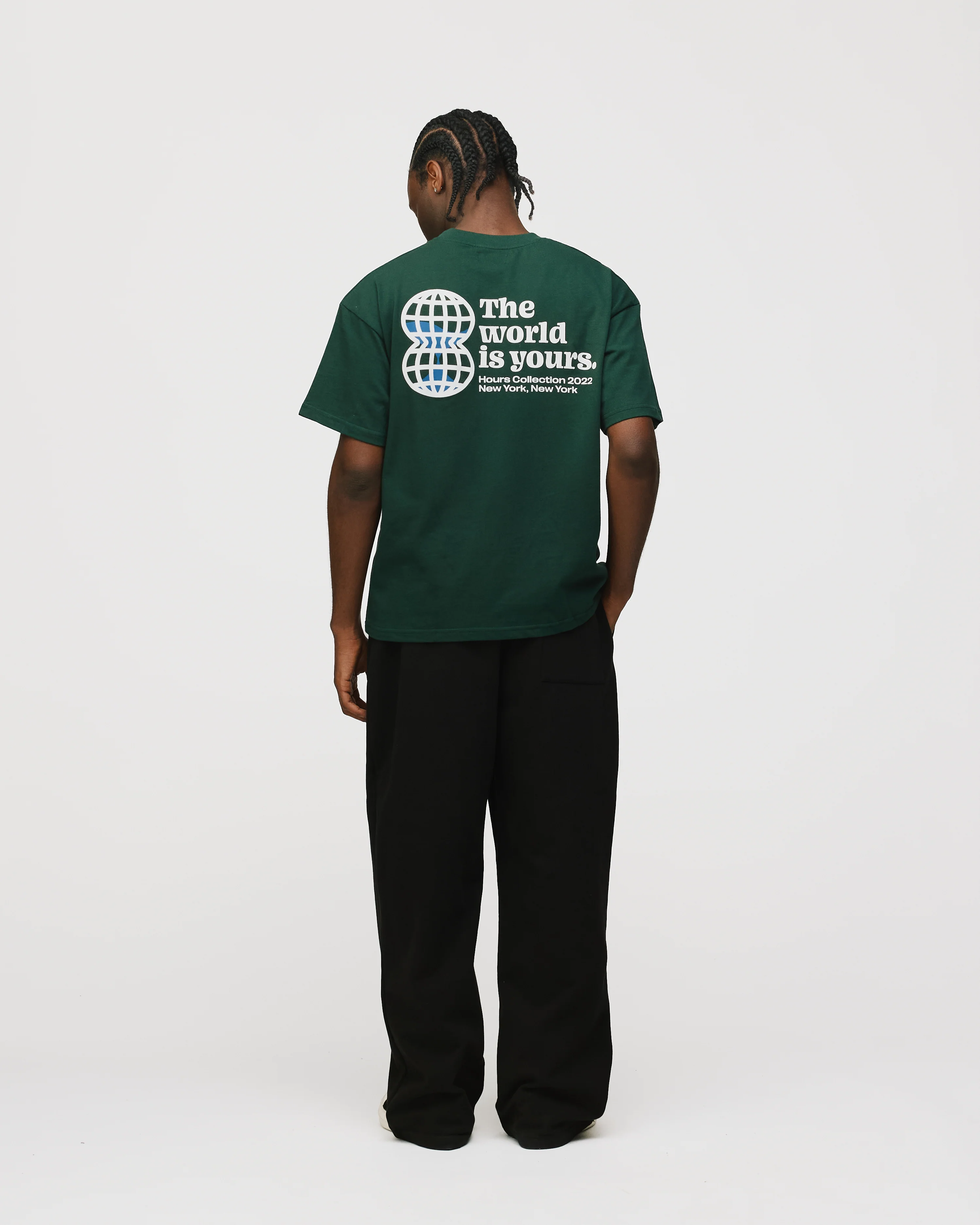 The World is Yours T-Shirt - Forest Green - Image 8
