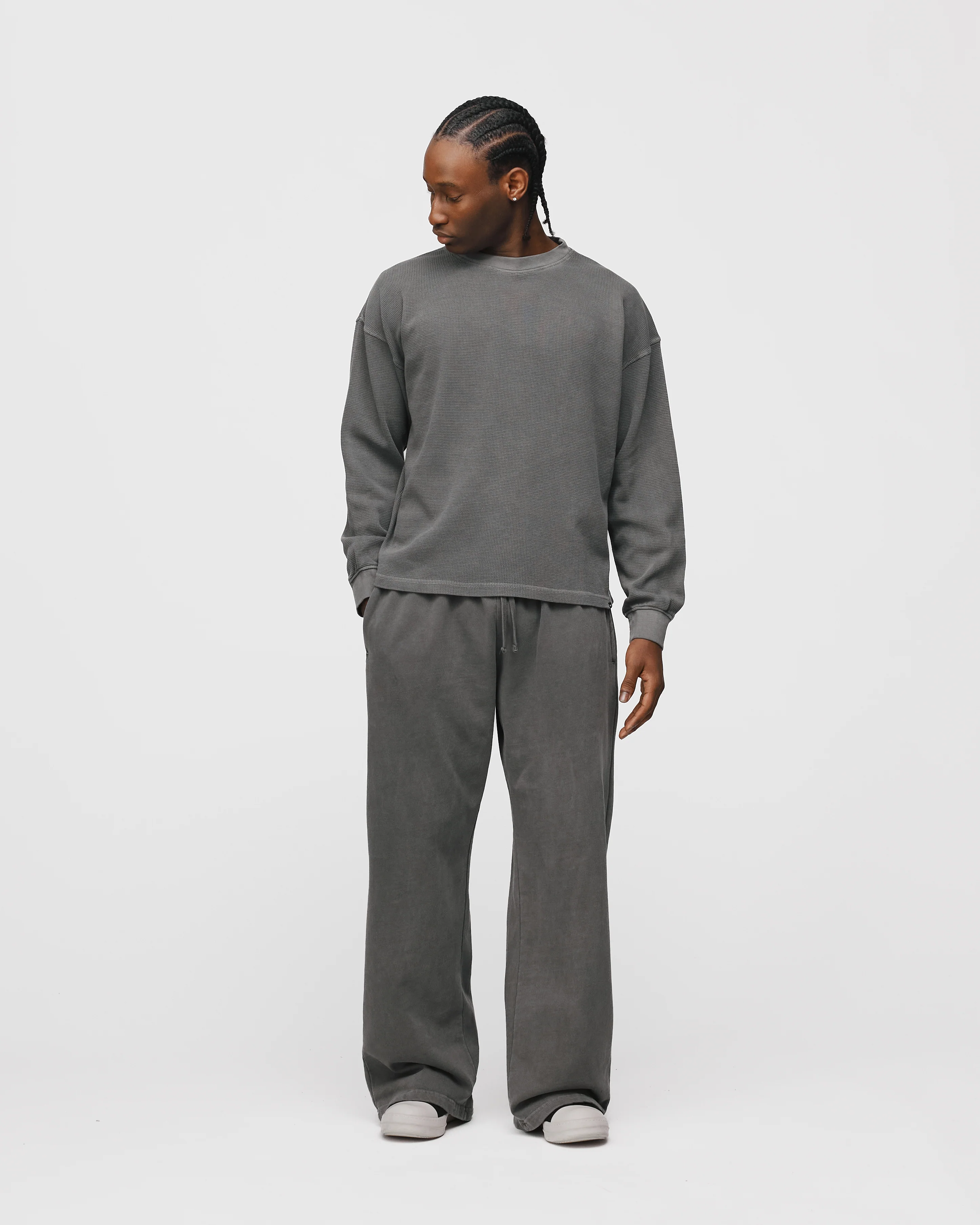 Thermal Long Sleeve - Vintage Grey - Image 4