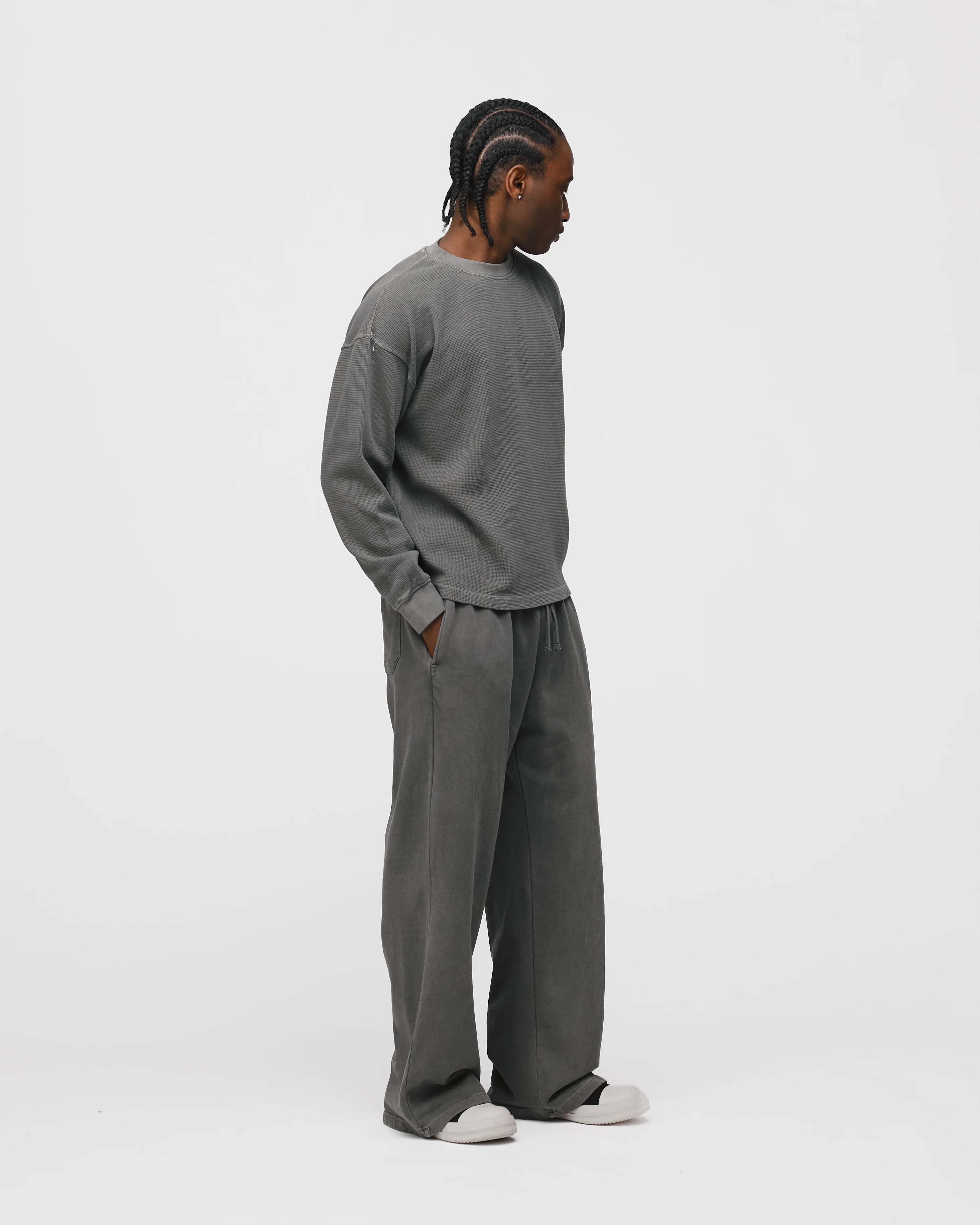 Thermal Long Sleeve - Vintage Grey - Image 5
