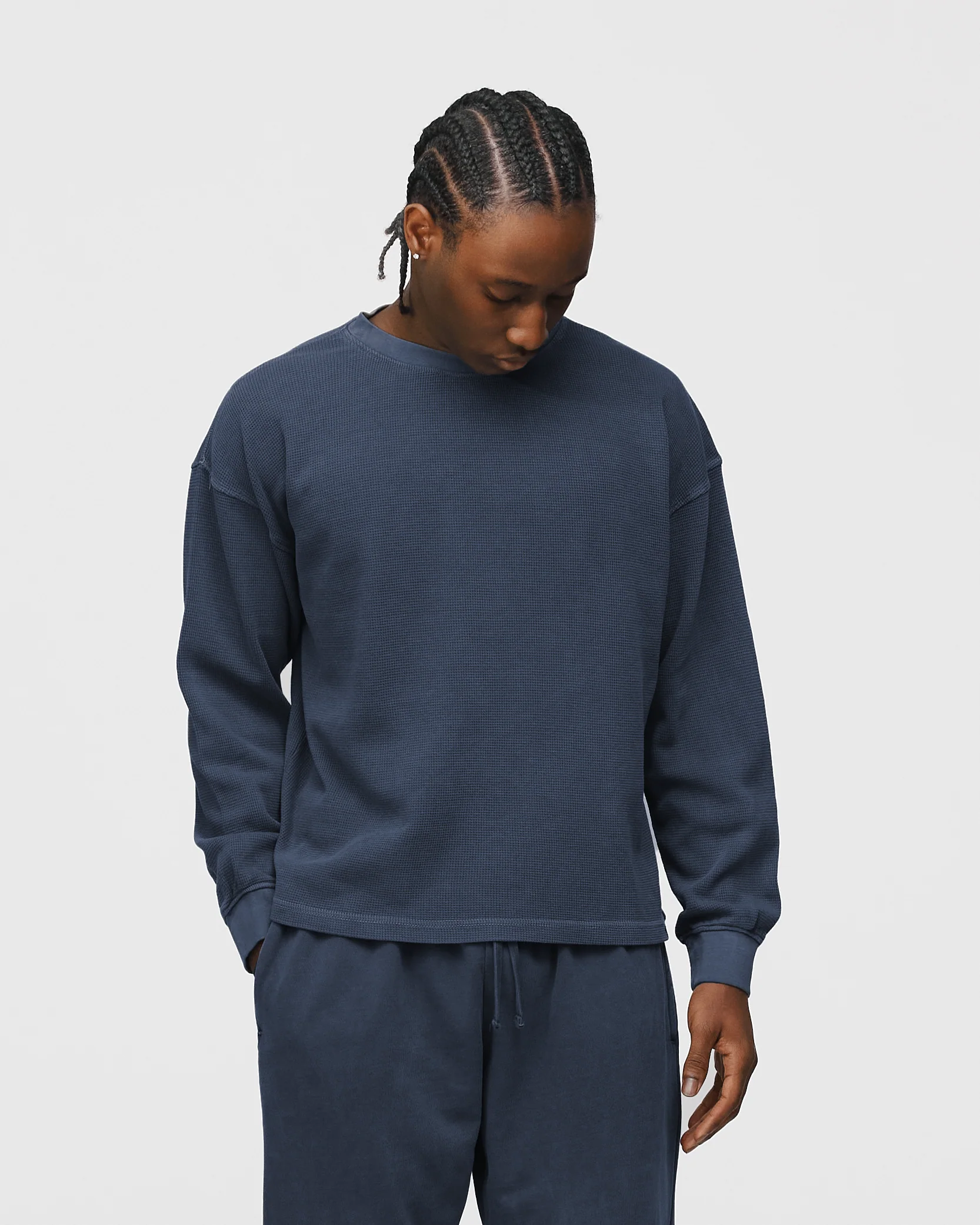 Thermal Long Sleeve - Vintage Navy - Image 3
