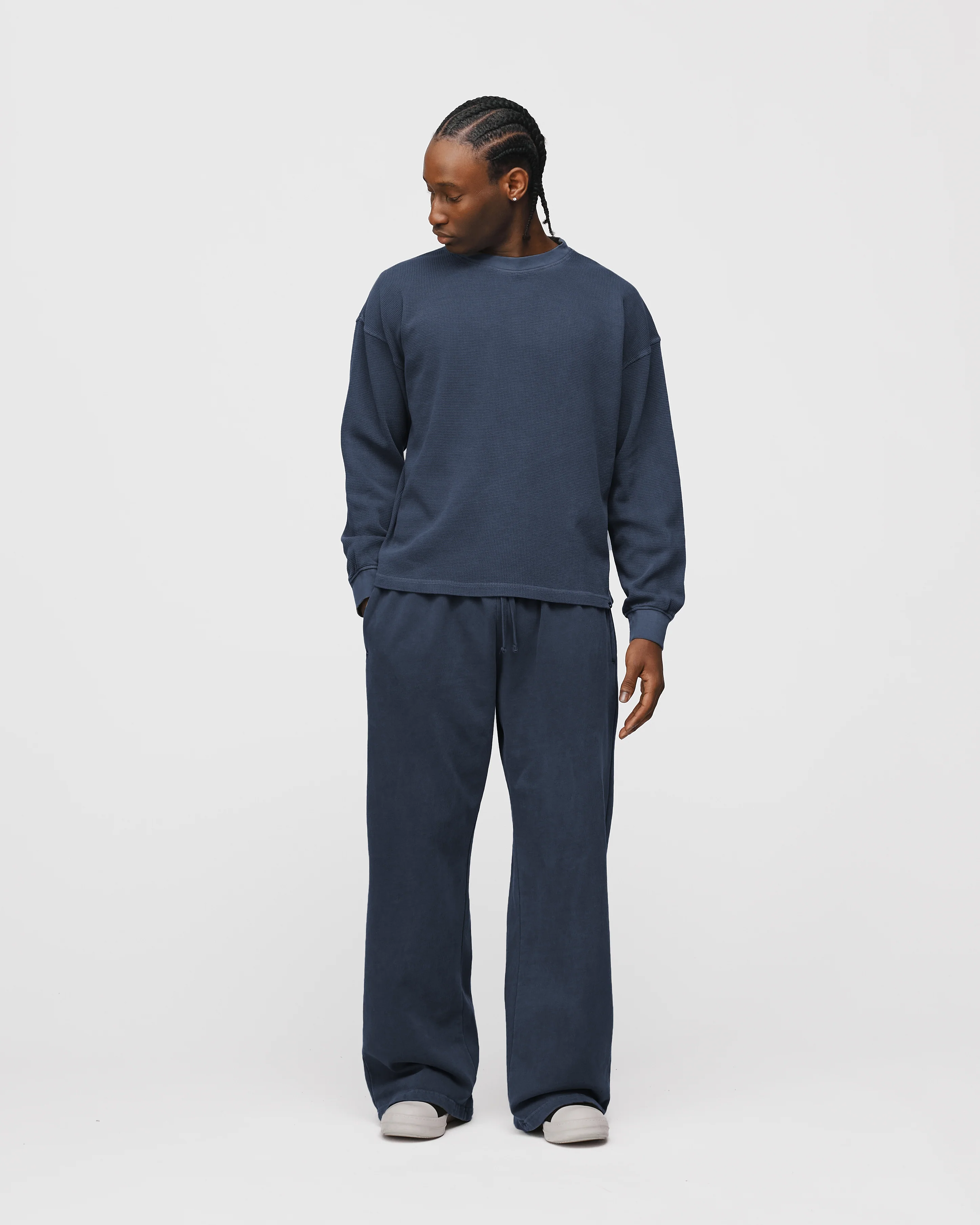 Thermal Long Sleeve - Vintage Navy - Image 4