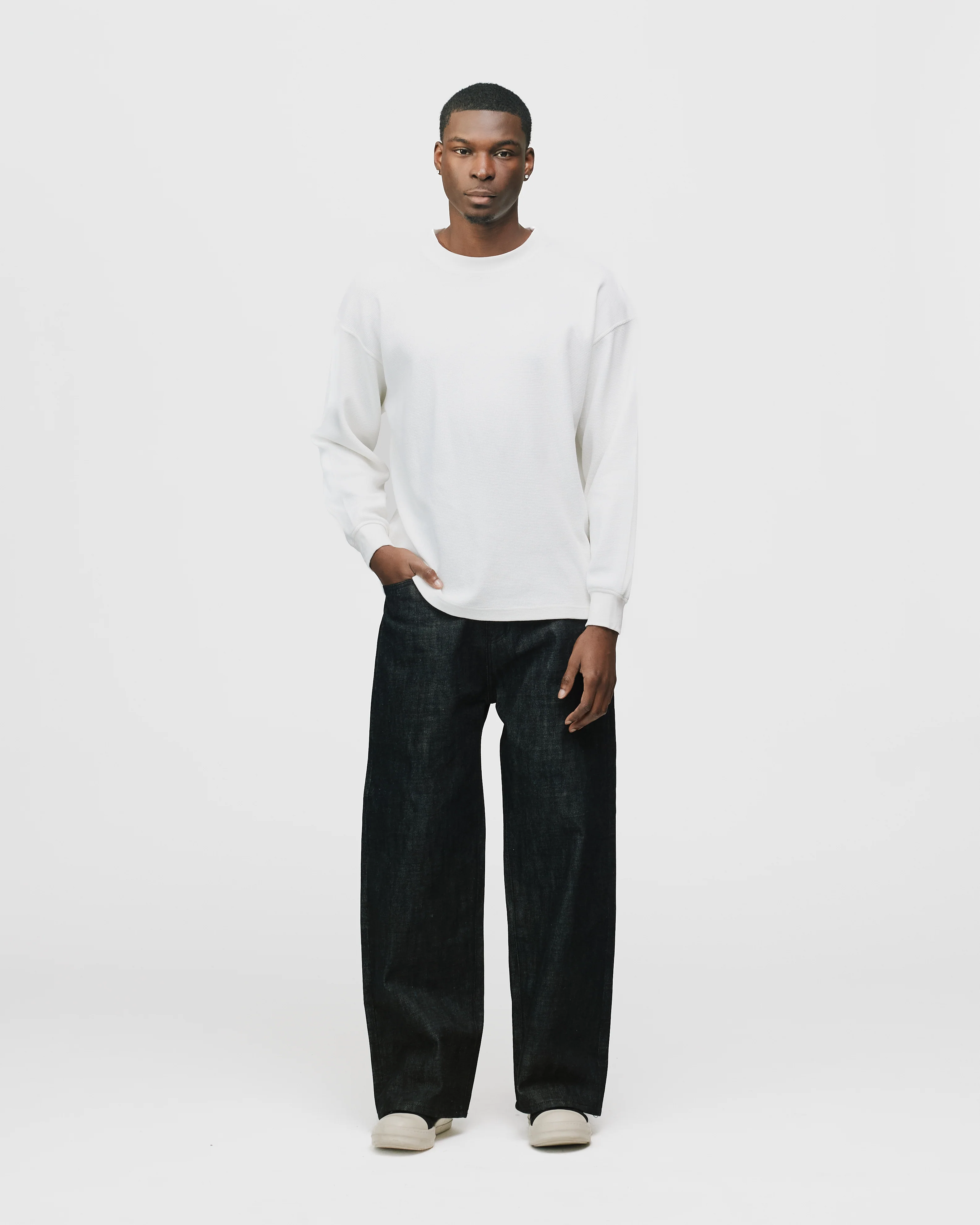 Thermal Long Sleeve - Vintage White - Image 4