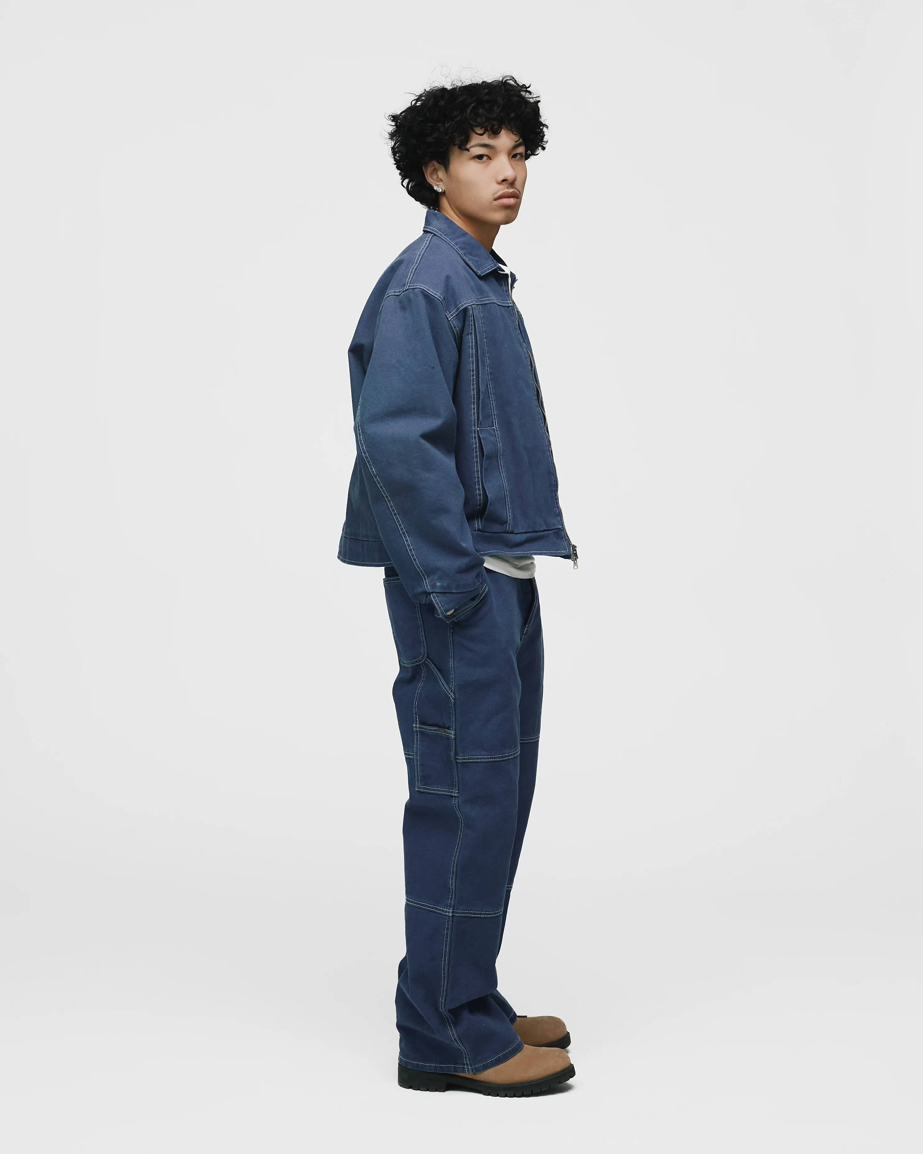 Workwear Pant - Washed Blue - Image 6