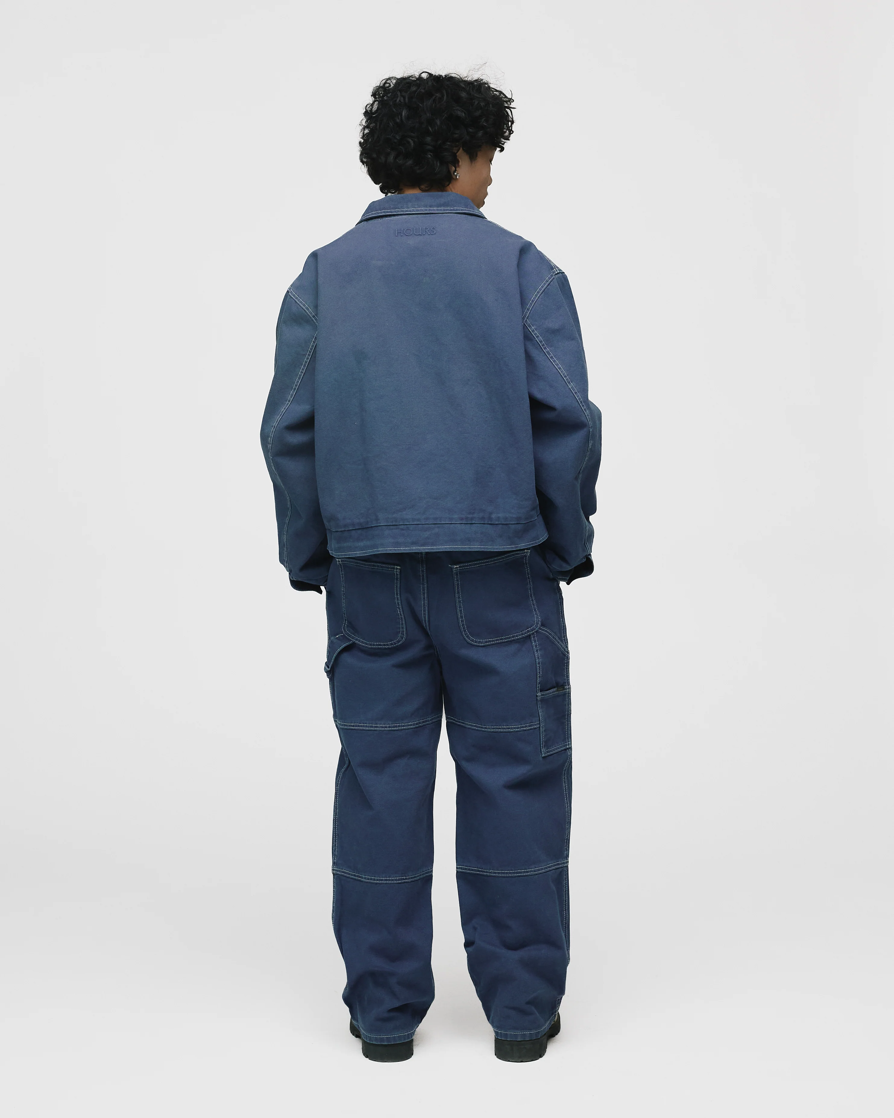 Workwear Pant - Washed Blue - Image 7